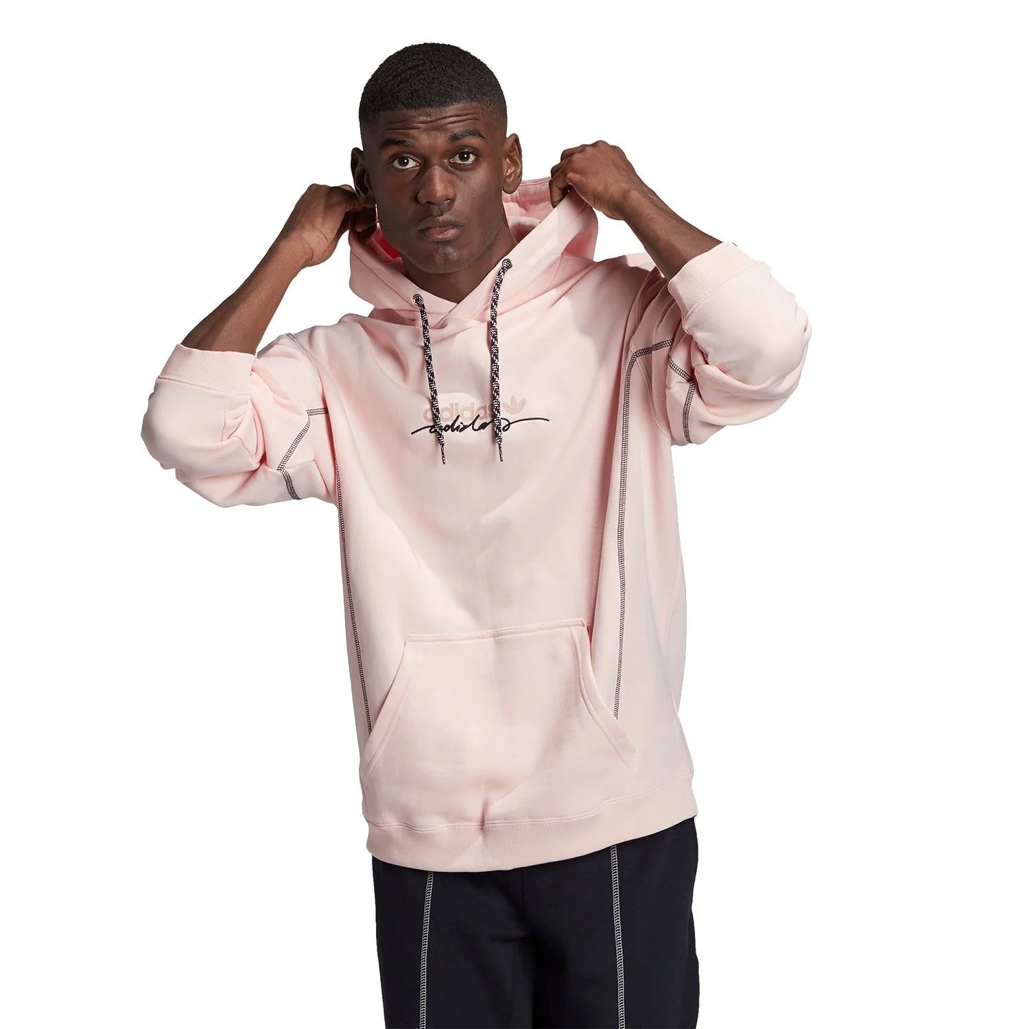 adidas Originals RYV Hoodie - Pink - Image 3