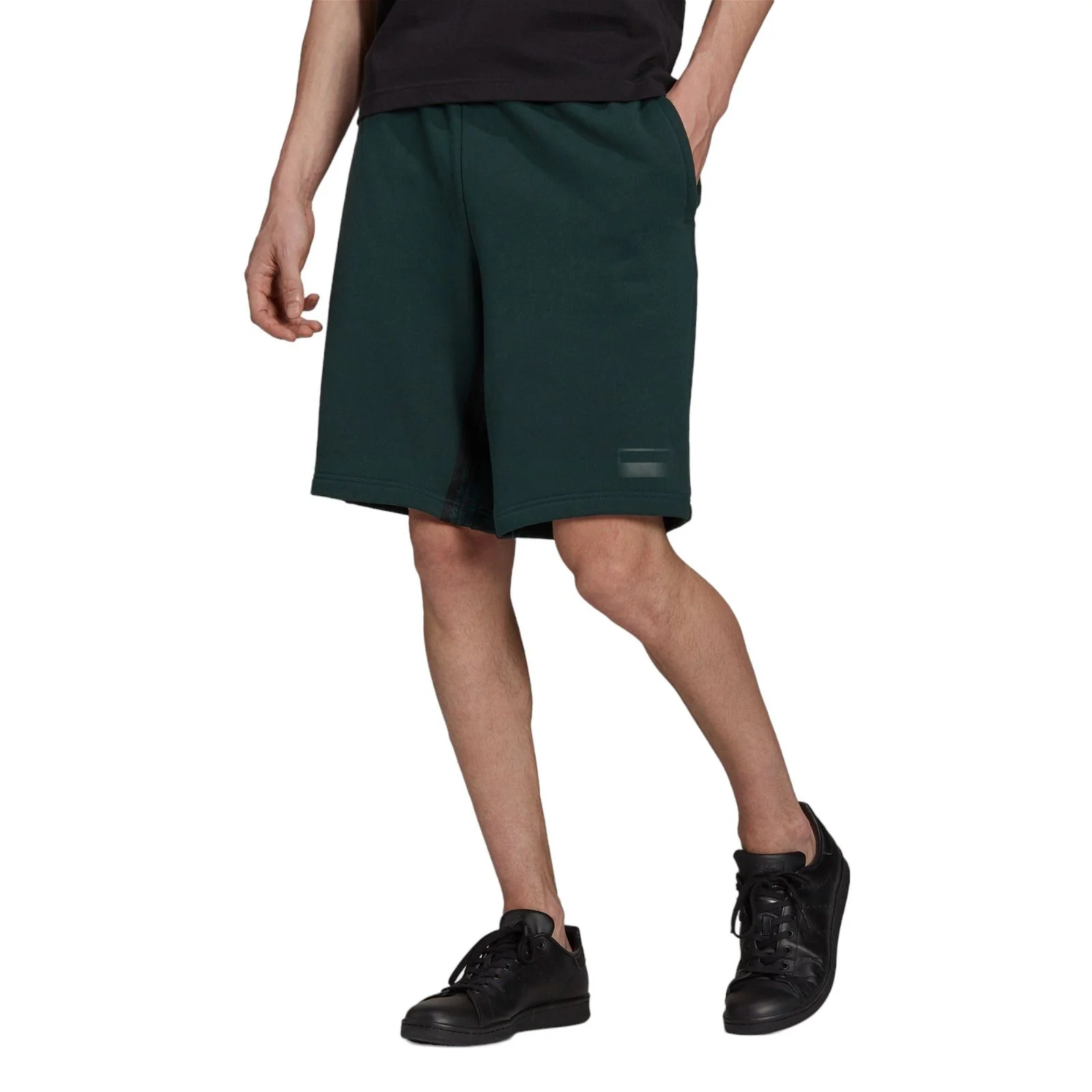 adidas Originals RYV Sweat Shorts - Green Night - Image 2