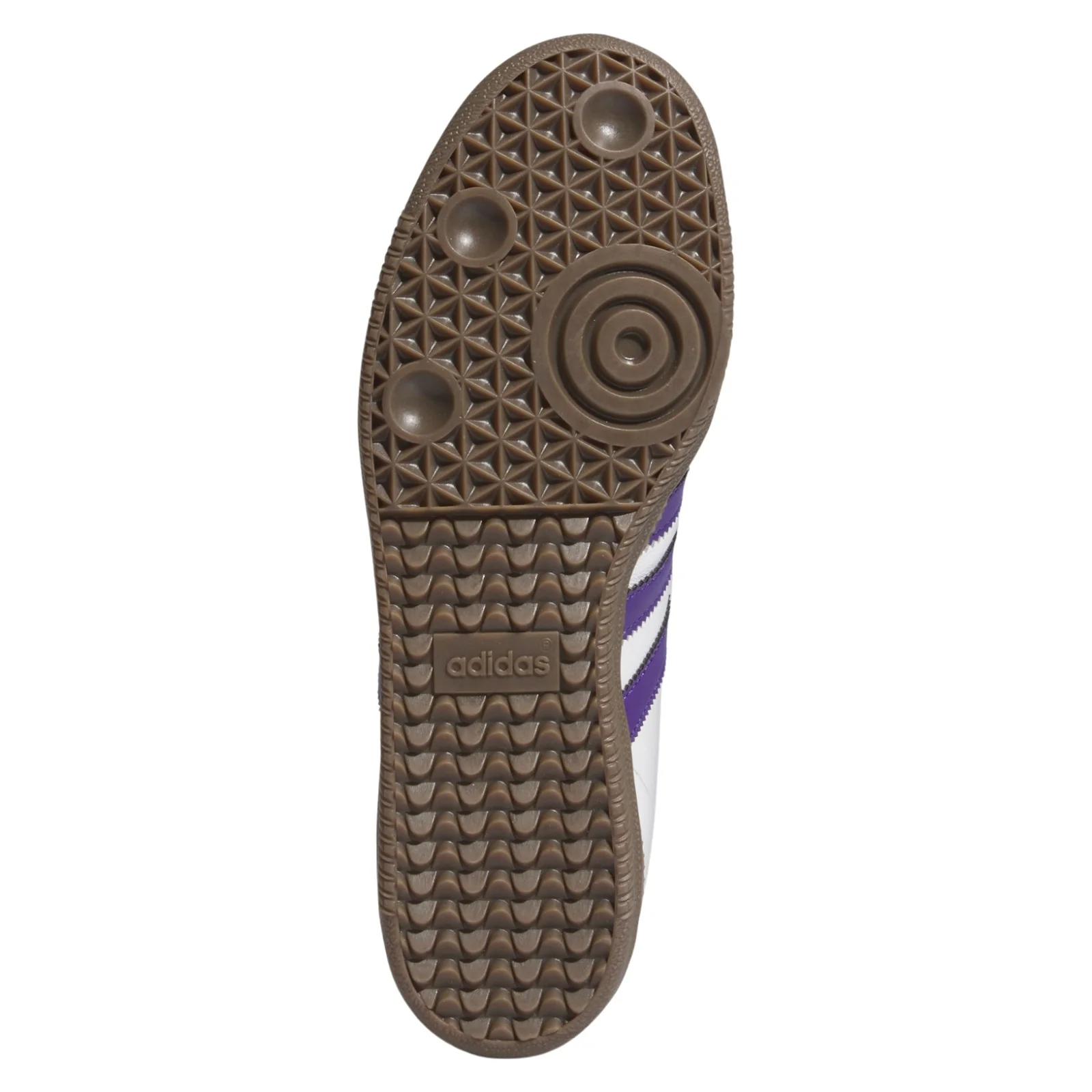 adidas Originals Samba ADV Shoes - Cloud White / Collegiate Purple - Image 6