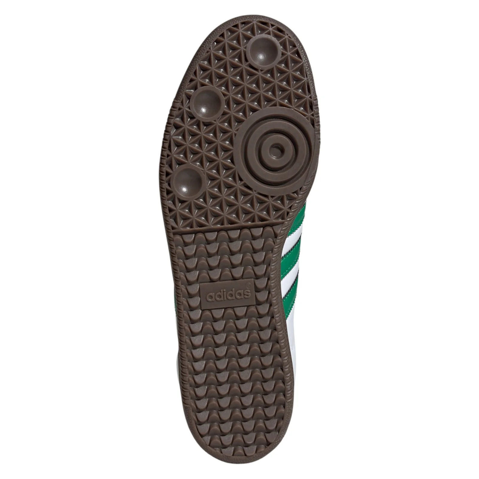 adidas Originals Samba OG Shoes - Cloud White / Green - Image 7