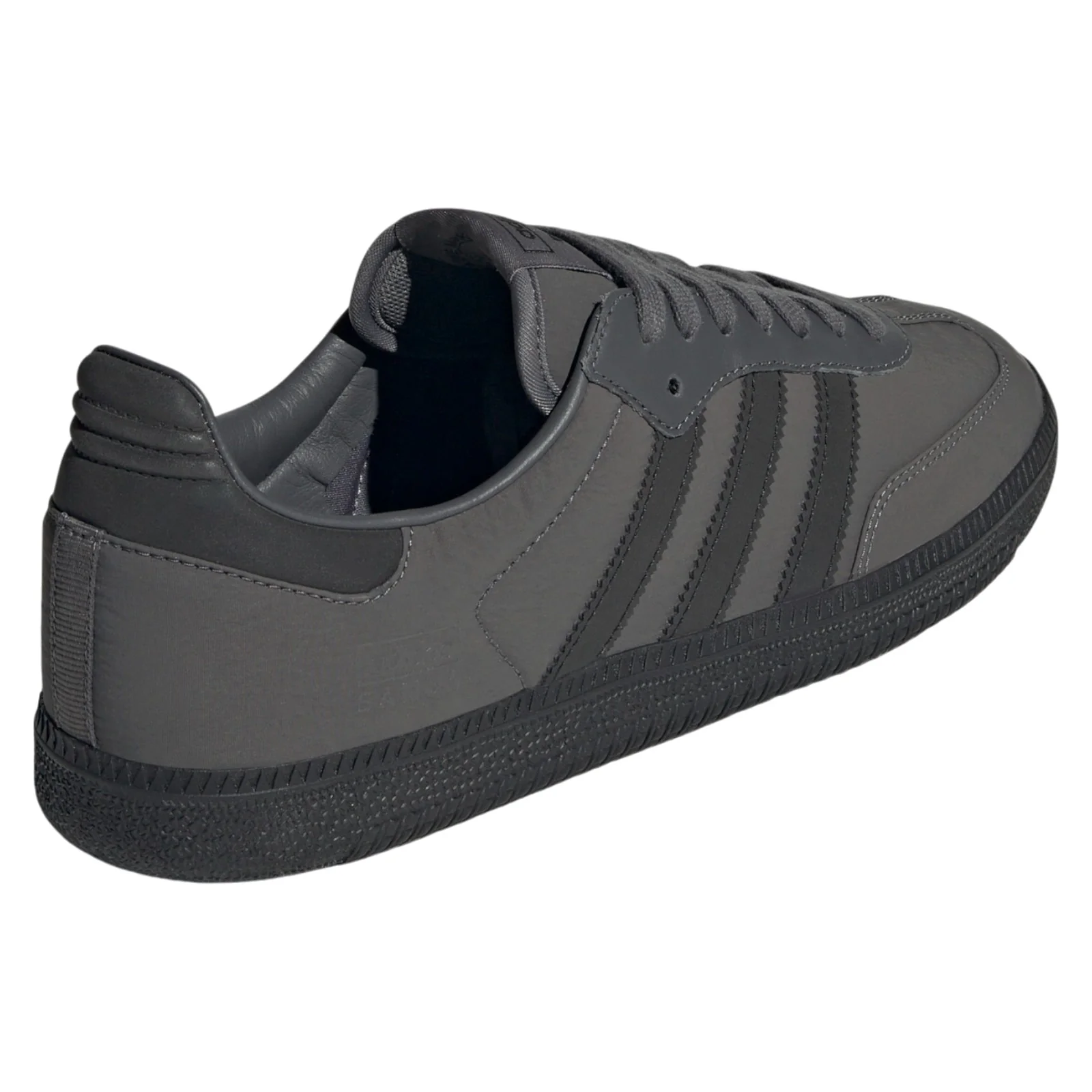 adidas Originals Samba OG Shoes - Grey Five / Core Black - Image 3