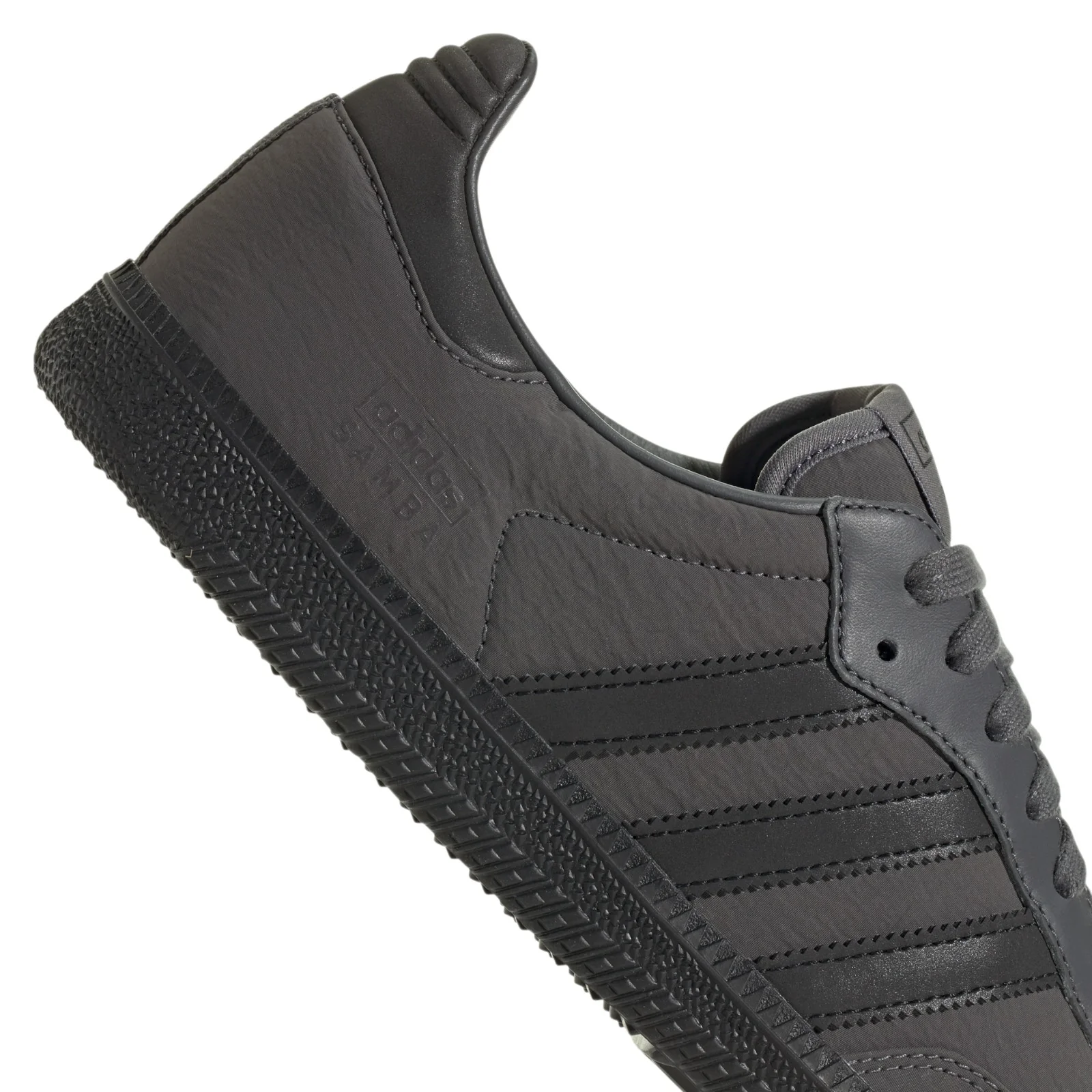 adidas Originals Samba OG Shoes - Grey Five / Core Black - Image 4