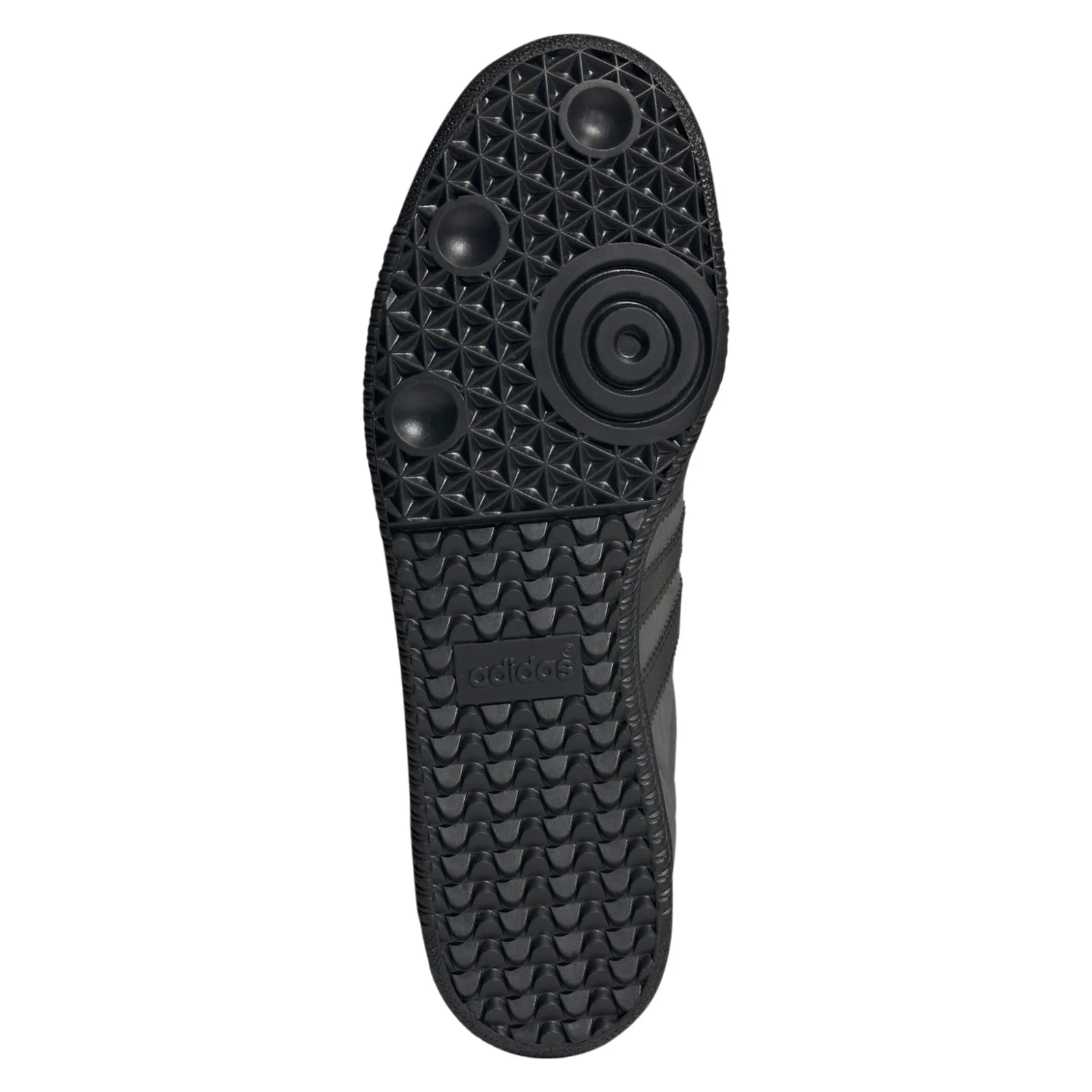 adidas Originals Samba OG Shoes - Grey Five / Core Black - Image 8