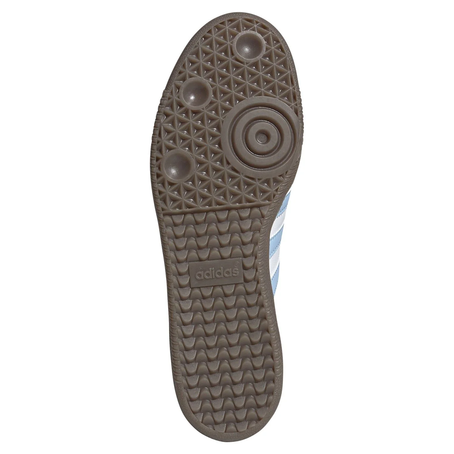 adidas Originals Samba OG Trainers - White & Sky Blue - Image 5