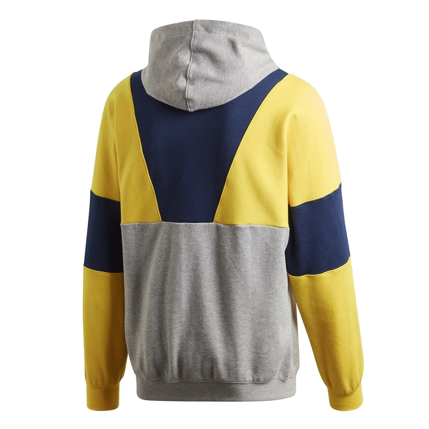 adidas Originals Samstag Panel Hoodie - Yellow & Grey - Image 2