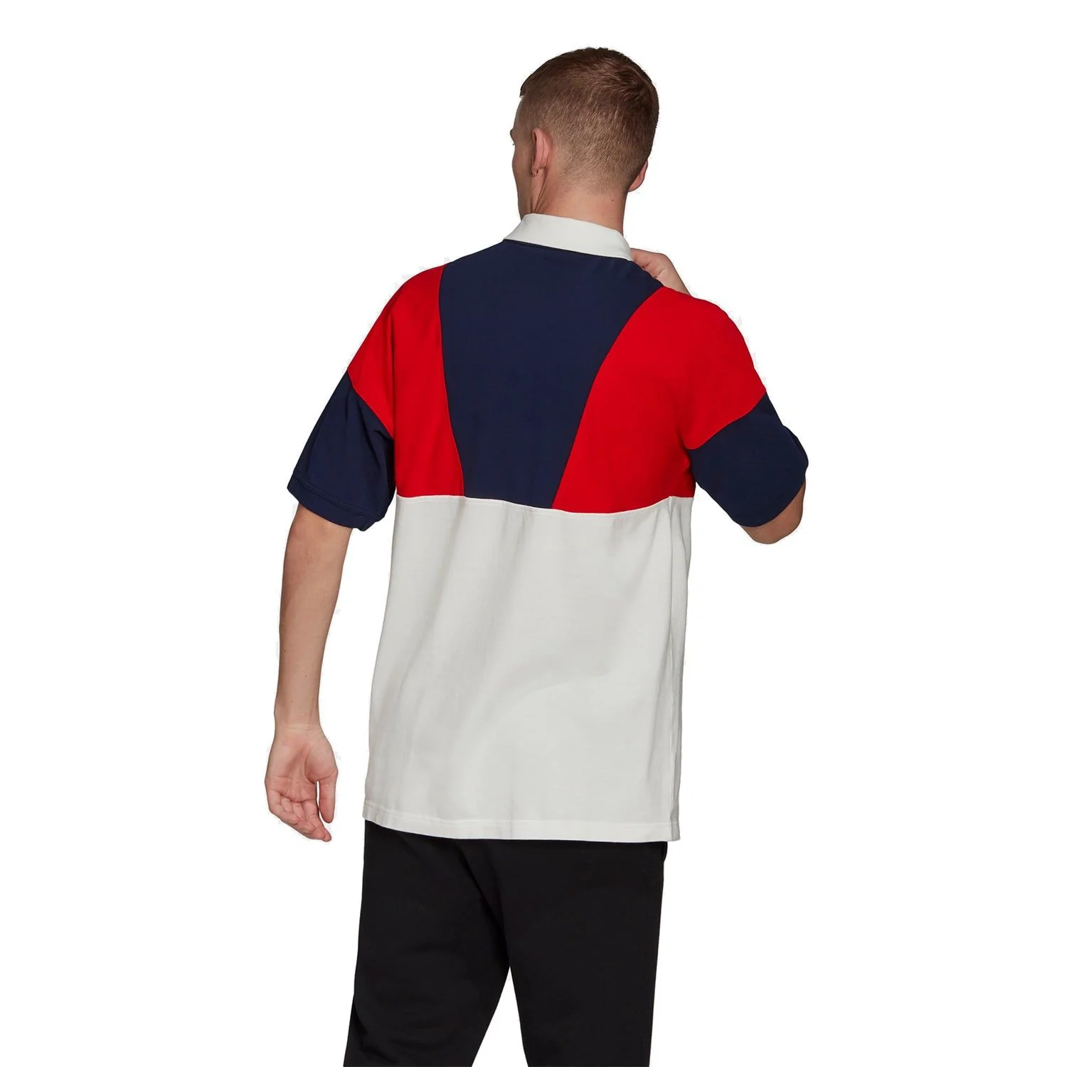 adidas Originals Samstag Polo Shirt - Red - Image 4