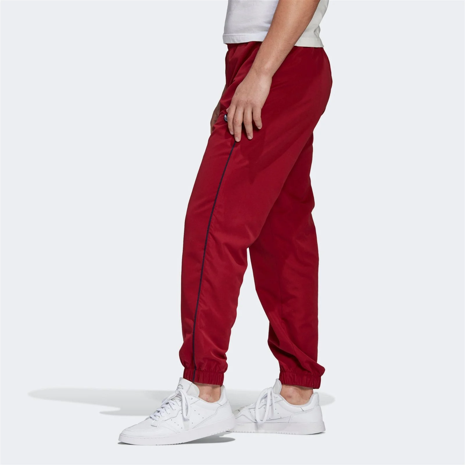 adidas Originals Samstag Track Pants - Burgundy - Image 3