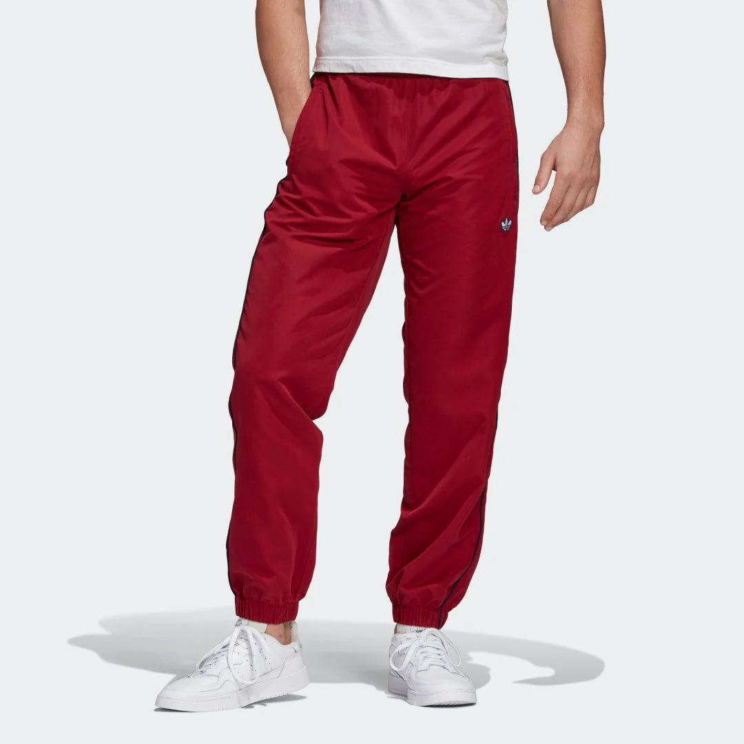 adidas Originals Samstag Track Pants - Burgundy - Image 4