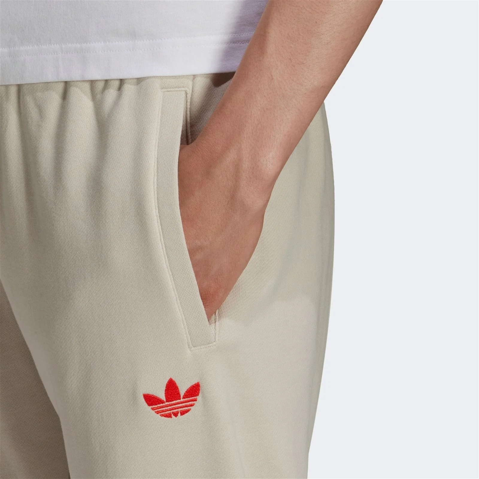 adidas Originals Script Joggers - Beige - Image 4