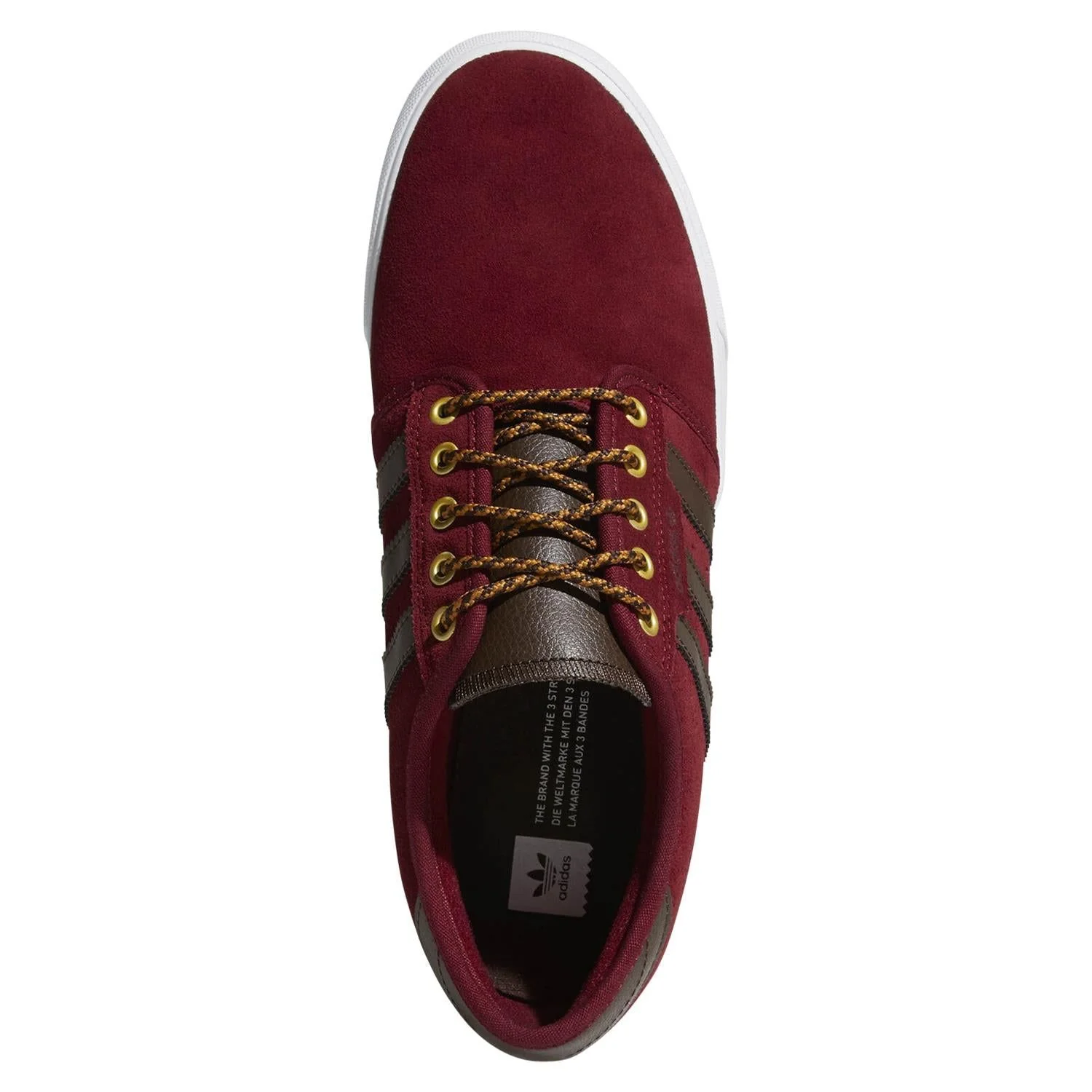 adidas Originals Seeley Trainers - Collegiate Burgundy - Image 4