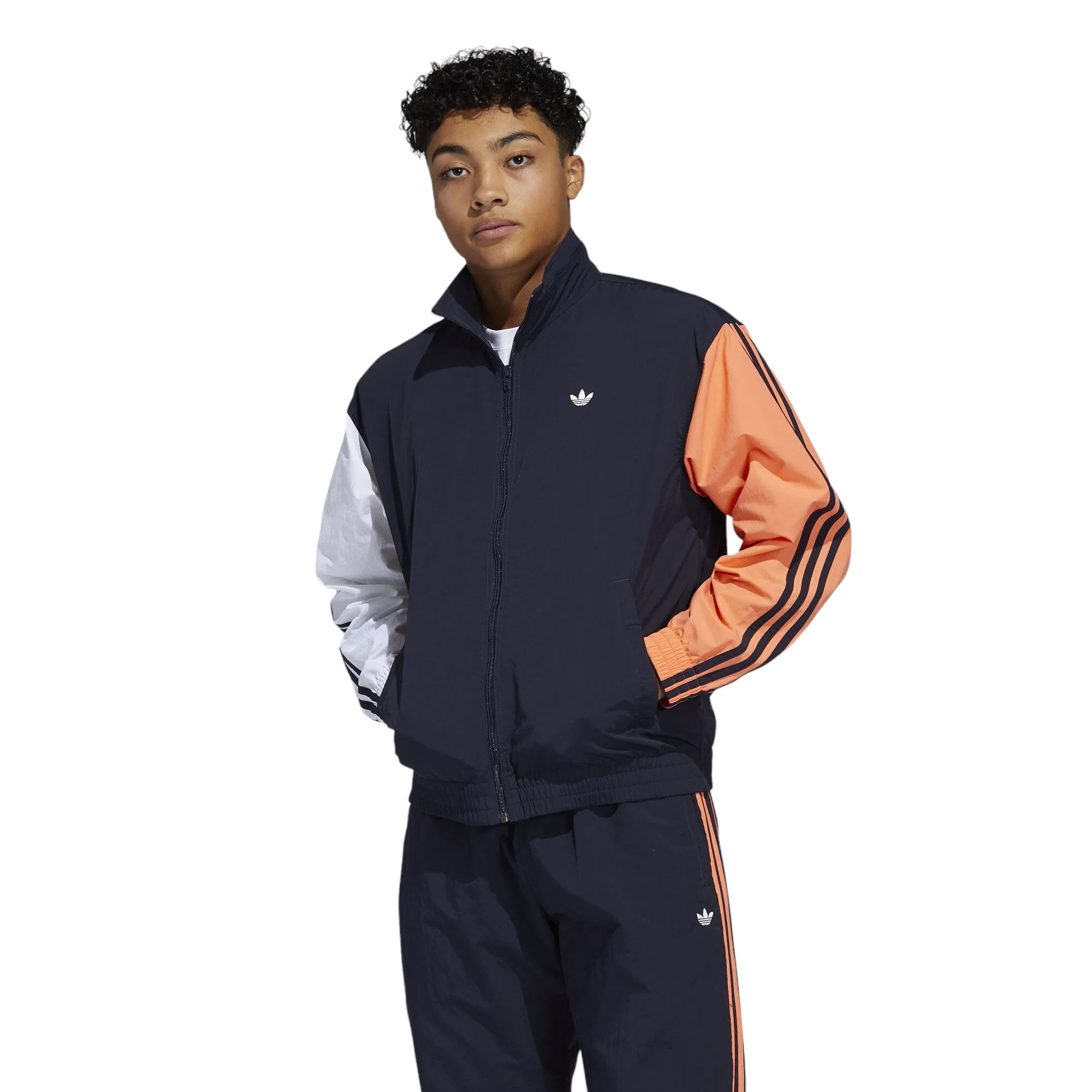 adidas Originals Shadow Trefoil Windbreaker - Blue - Image 3