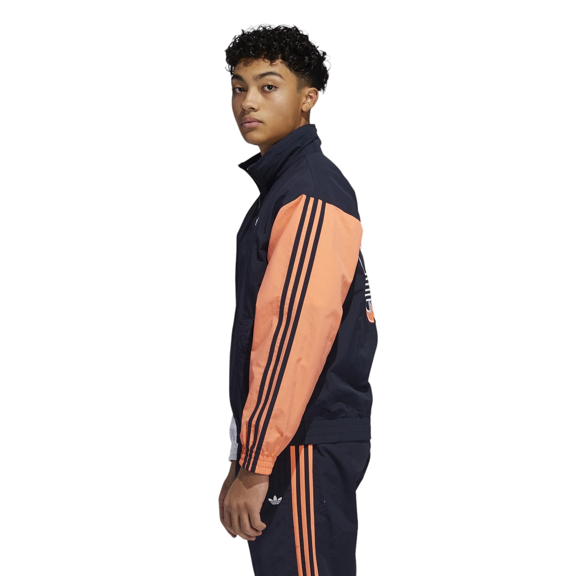 adidas Originals Shadow Trefoil Windbreaker - Blue - Image 4