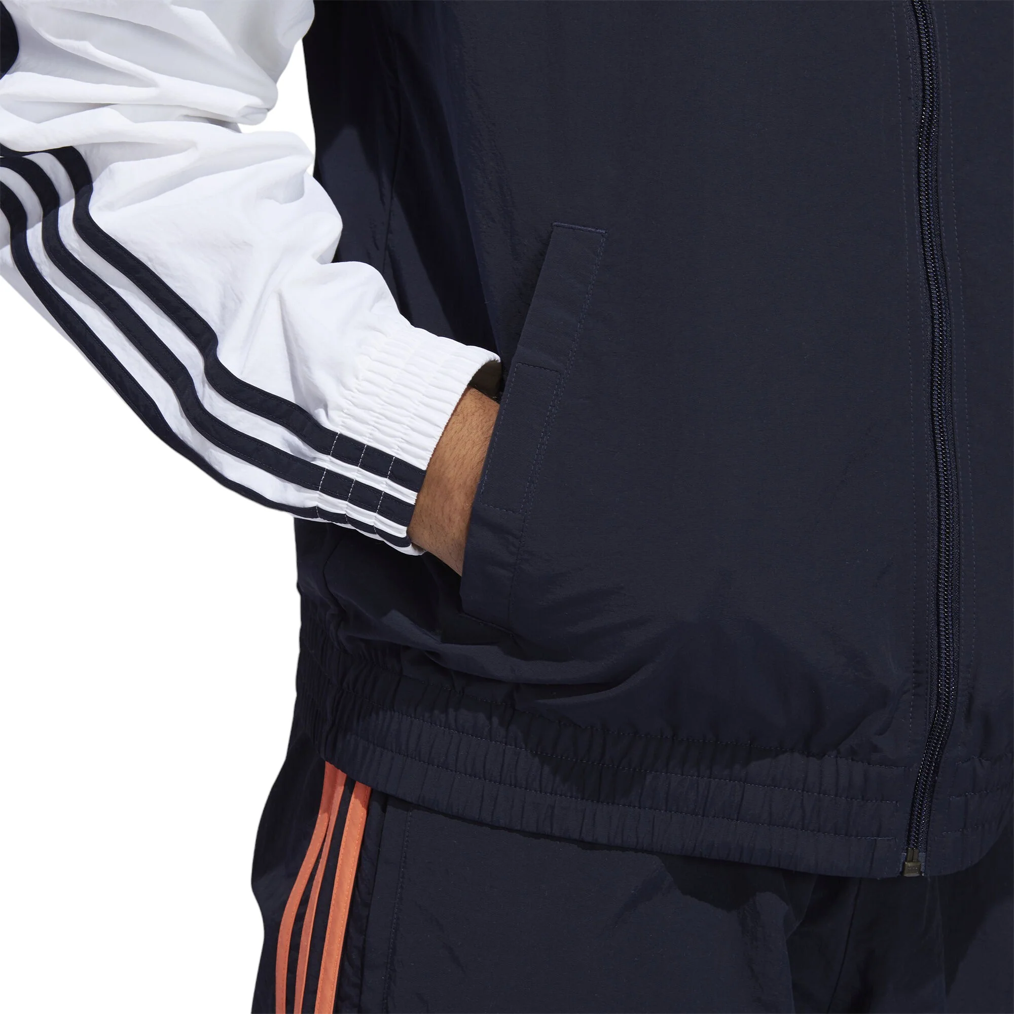 adidas Originals Shadow Trefoil Windbreaker - Blue - Image 6