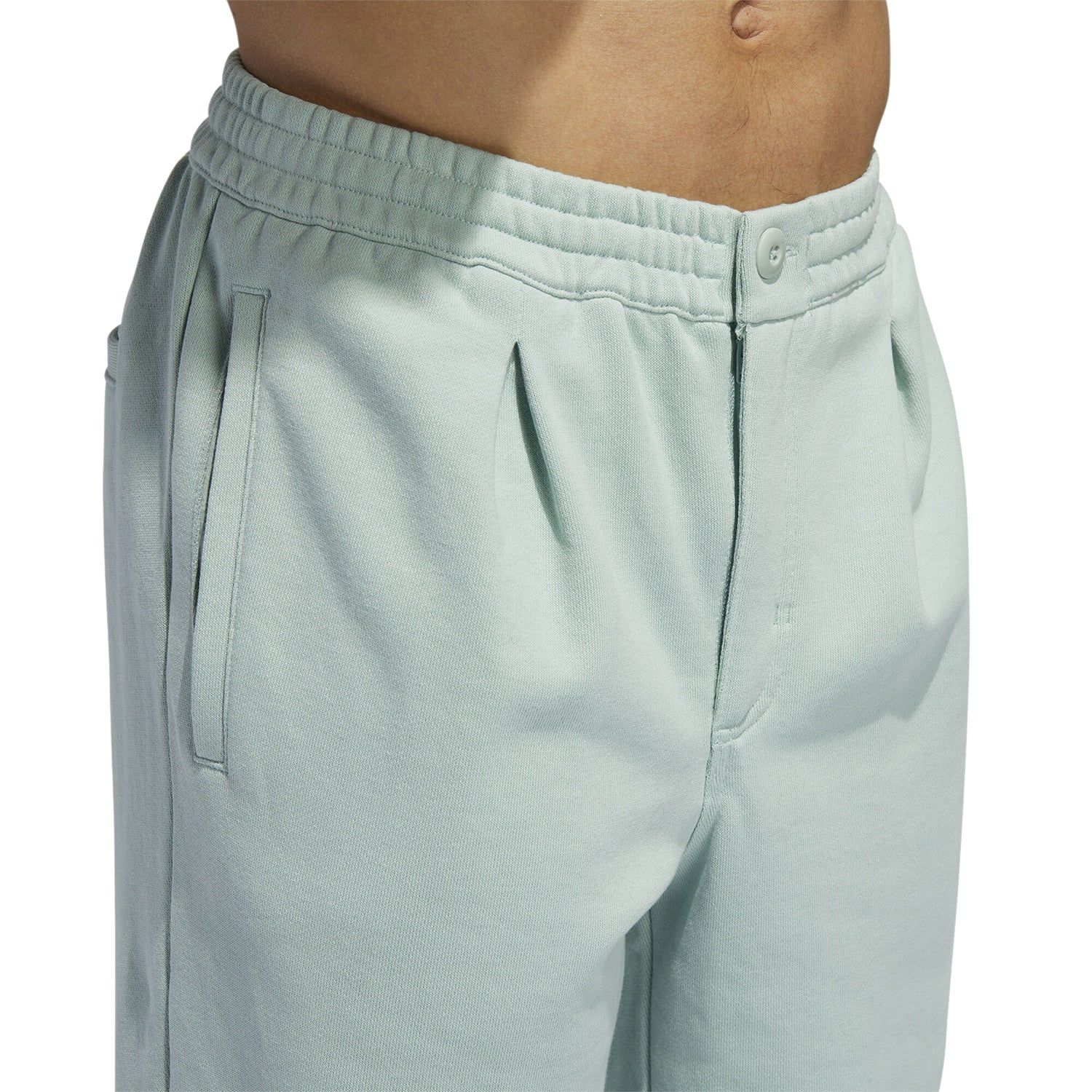 adidas Originals Shmoo Terry Joggers - Green Tint - Image 3