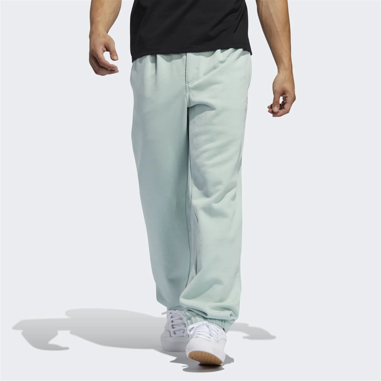 adidas Originals Shmoo Terry Joggers - Green Tint - Image 4