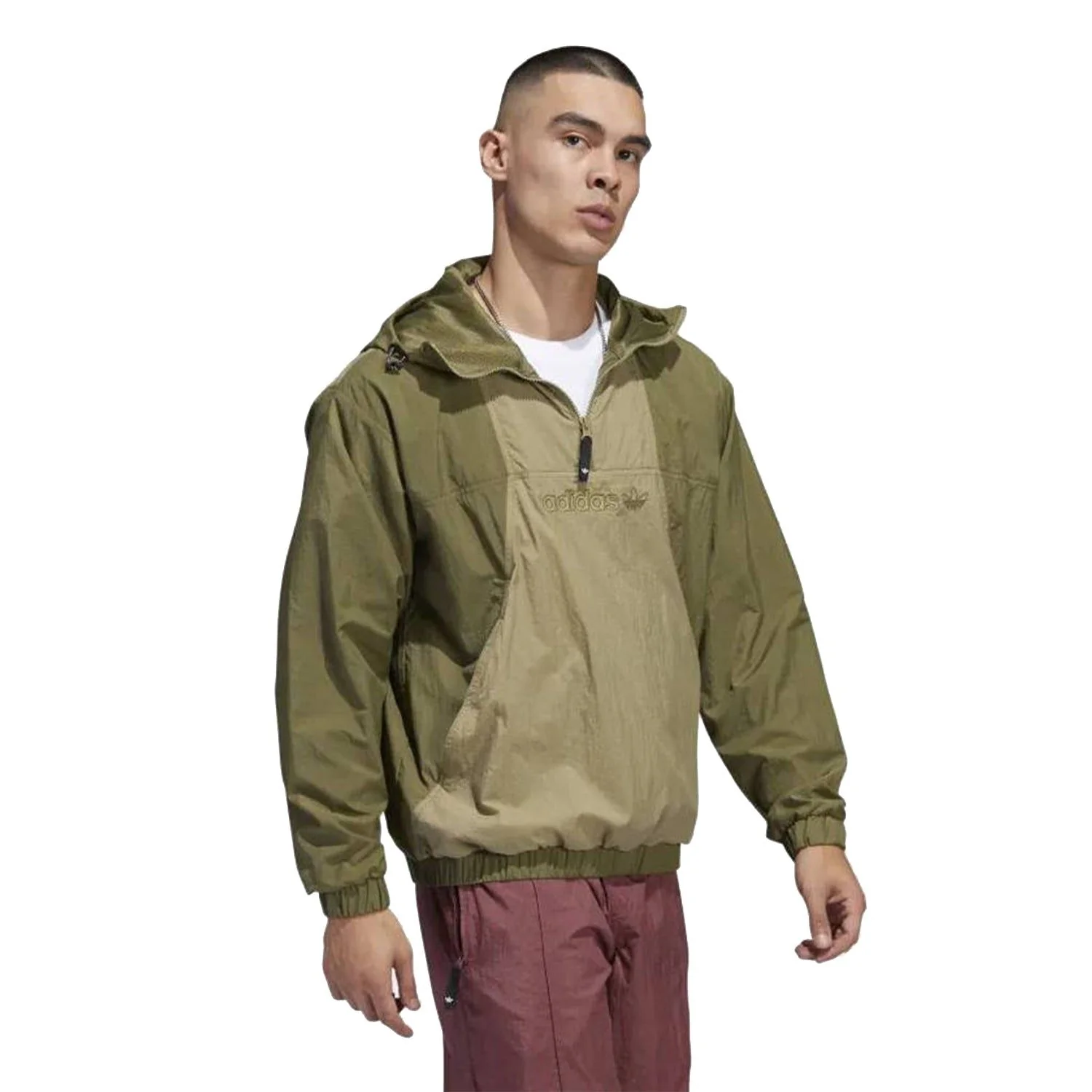 adidas Originals Skateboarding Anorak Windbreaker Jacket - Green