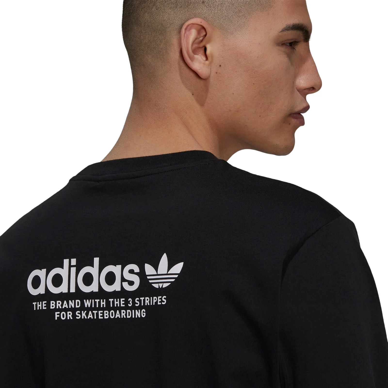adidas Originals Skateboarding Gender Neutral 4.0 Logo T-Shirt - Black - Image 5