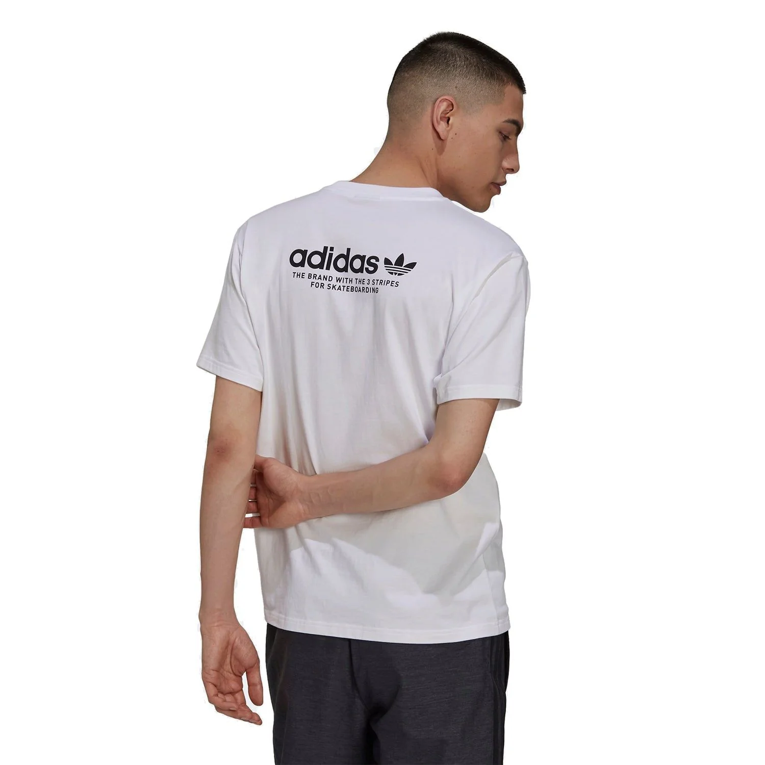 adidas Originals Skateboarding Gender Neutral 4.0 Logo Tee - White
