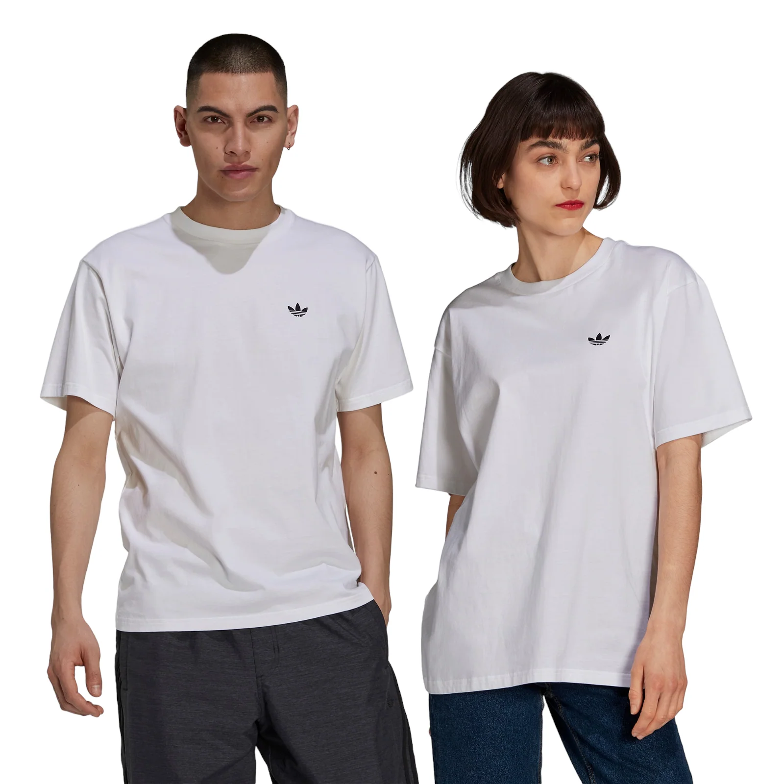 adidas Originals Skateboarding Gender Neutral 4.0 Logo Tee - White - Image 3