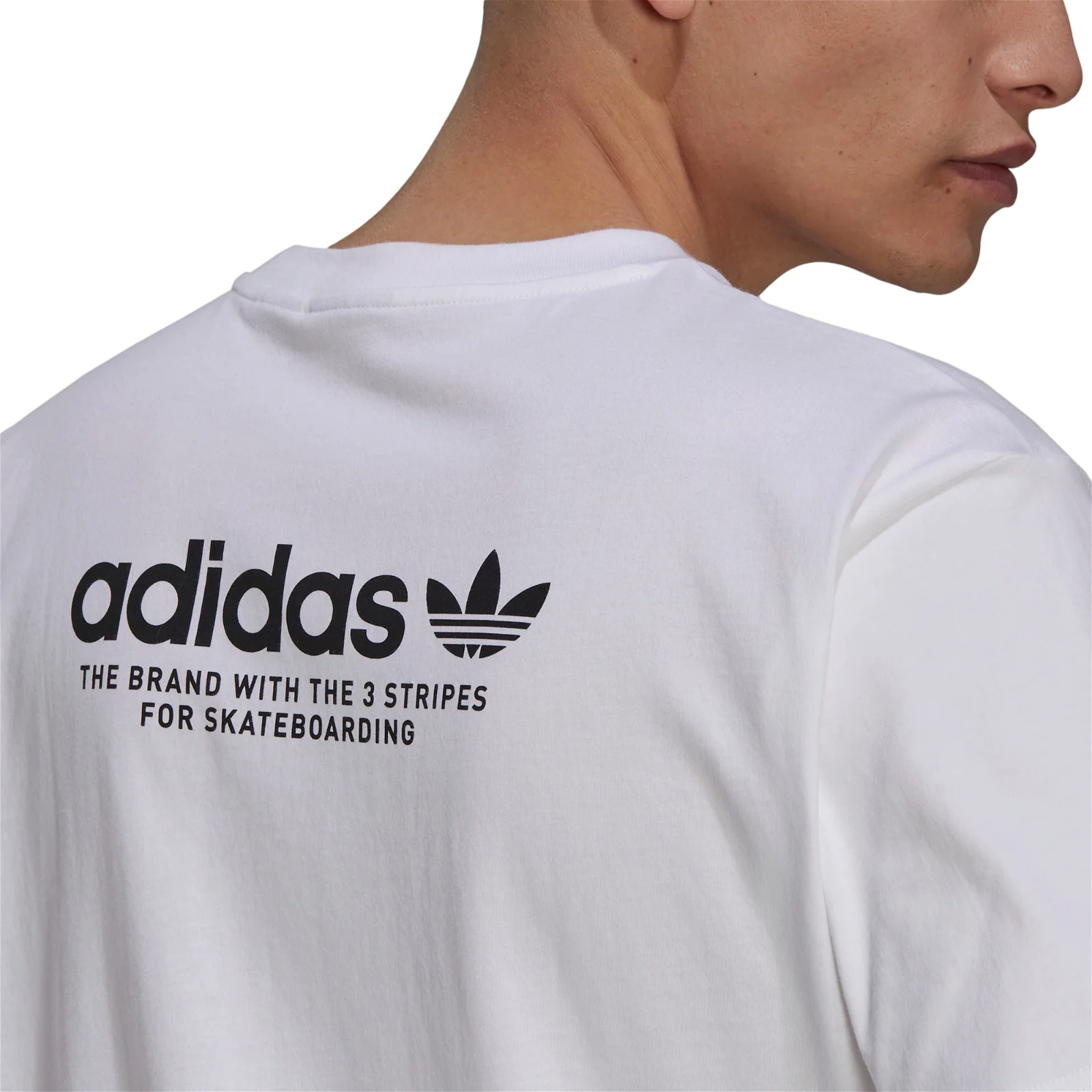 adidas Originals Skateboarding Gender Neutral 4.0 Logo Tee - White - Image 6