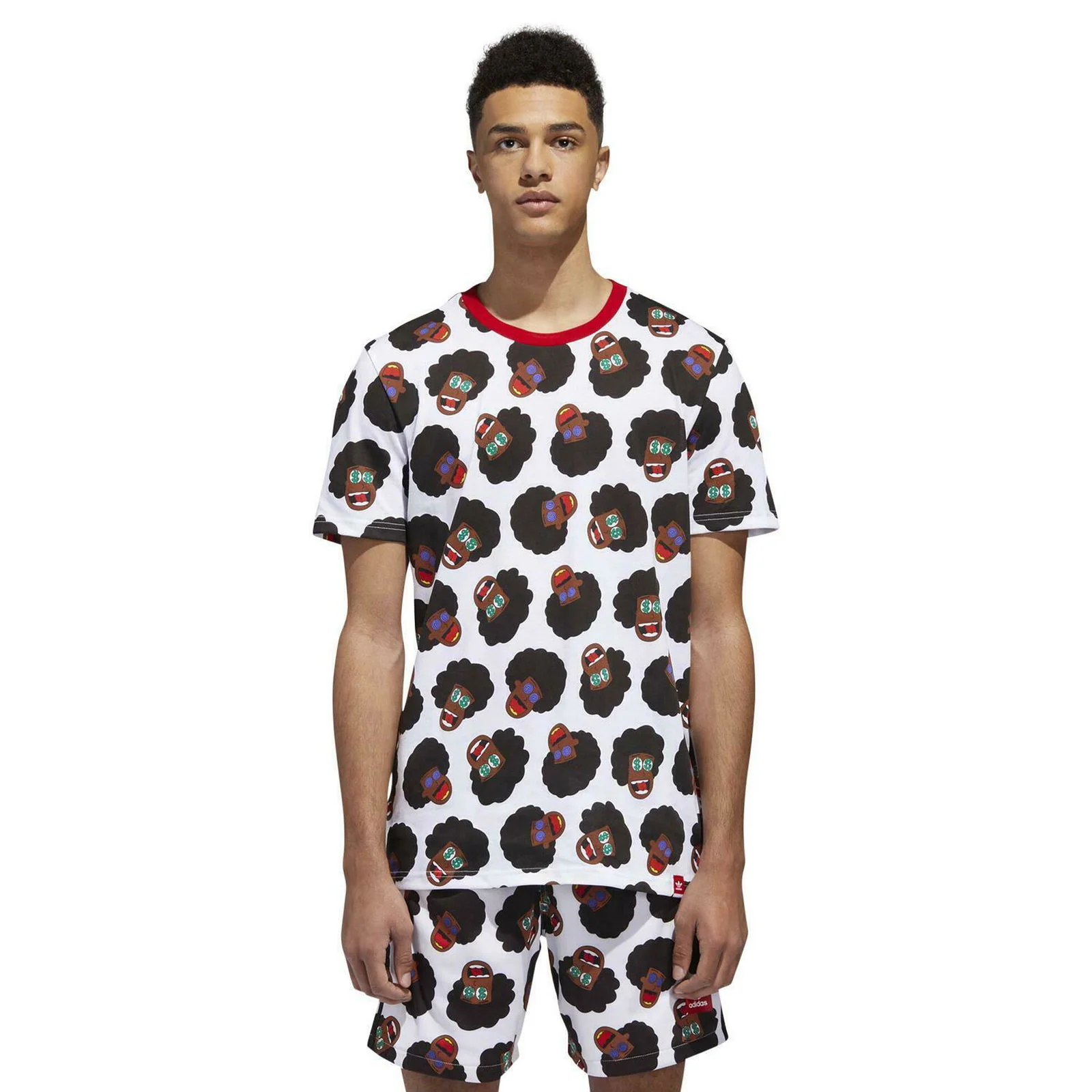 adidas Originals Skateboarding Na-Kel Tee - White - Image 3