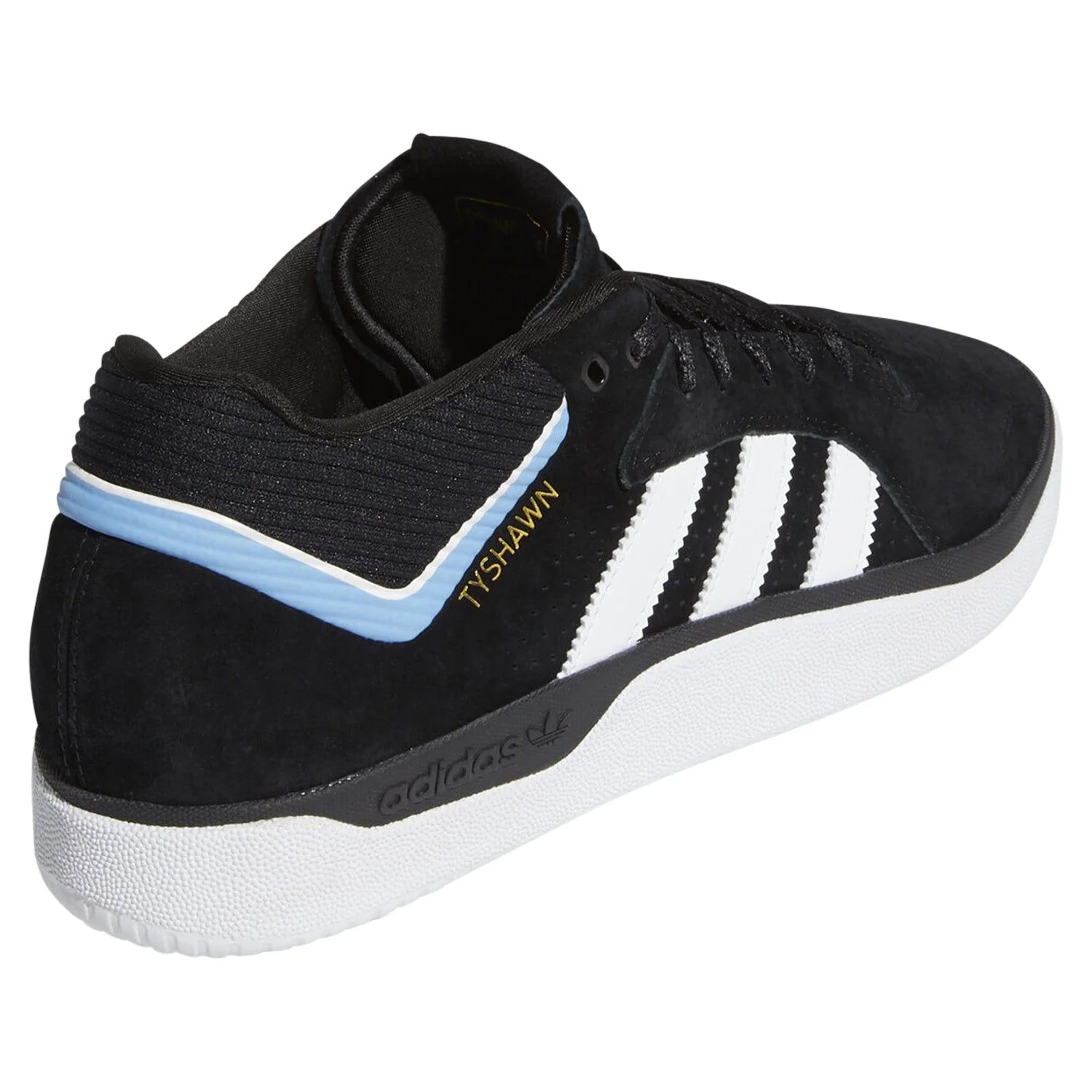 adidas Originals Skateboarding Tyshawn Shoes - Black - Image 3