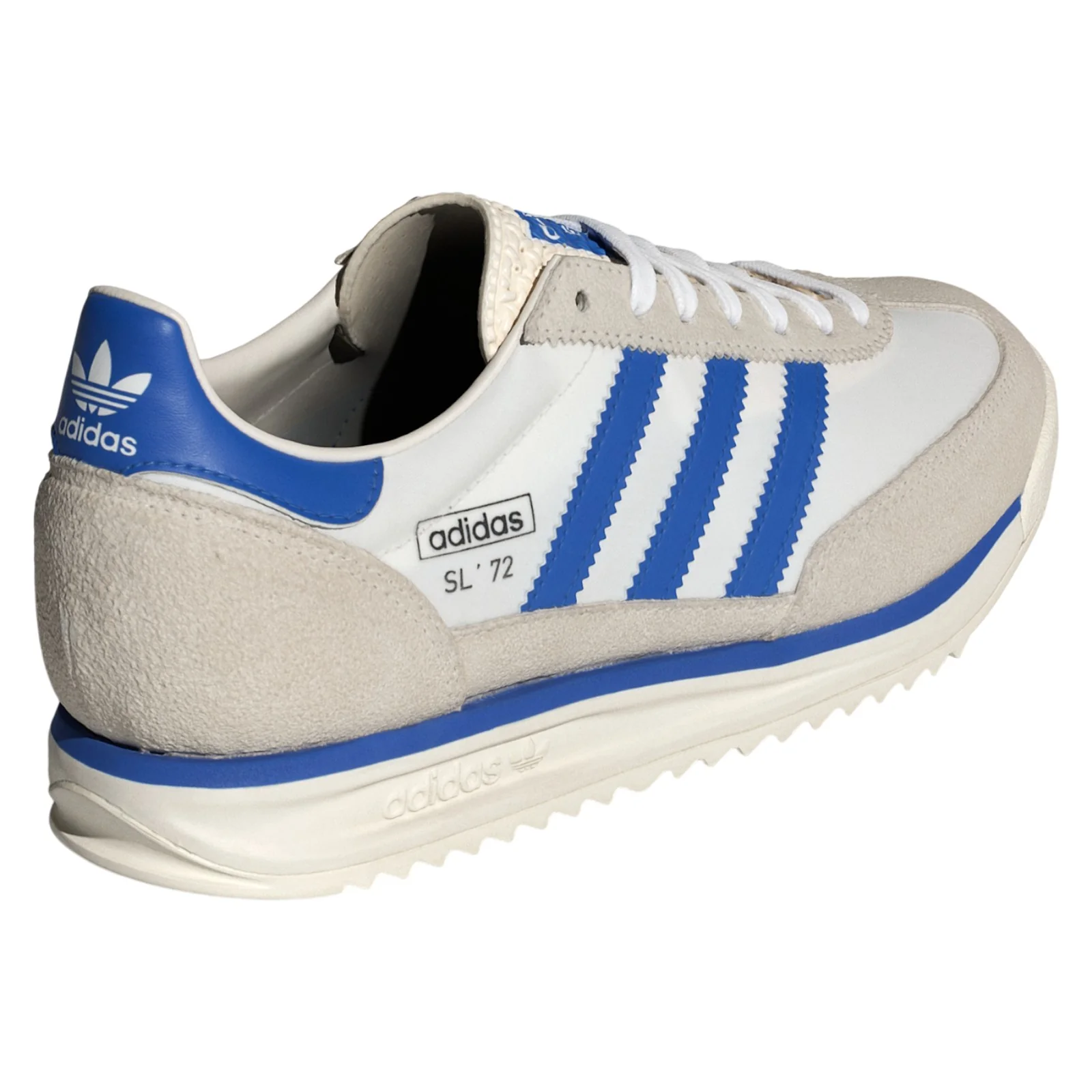 adidas Originals SL 72 RS Shoes - Chalk White / Blue - Image 3