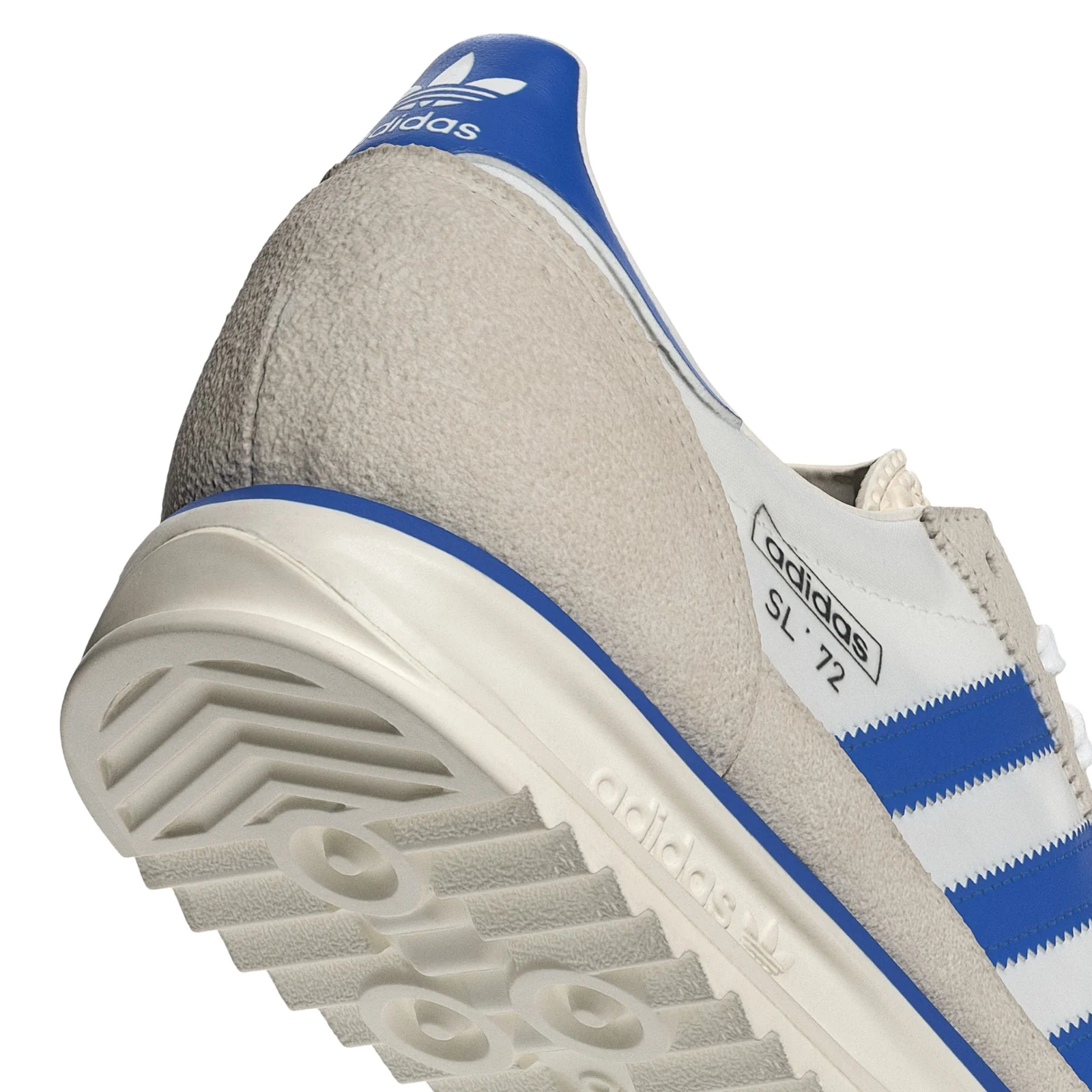 adidas Originals SL 72 RS Shoes - Chalk White / Blue - Image 5