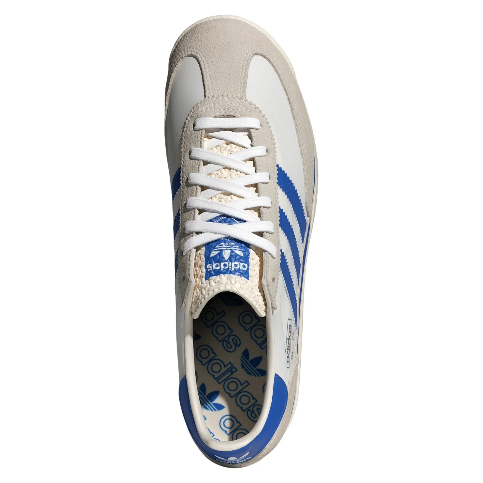 adidas Originals SL 72 RS Shoes - Chalk White / Blue - Image 6