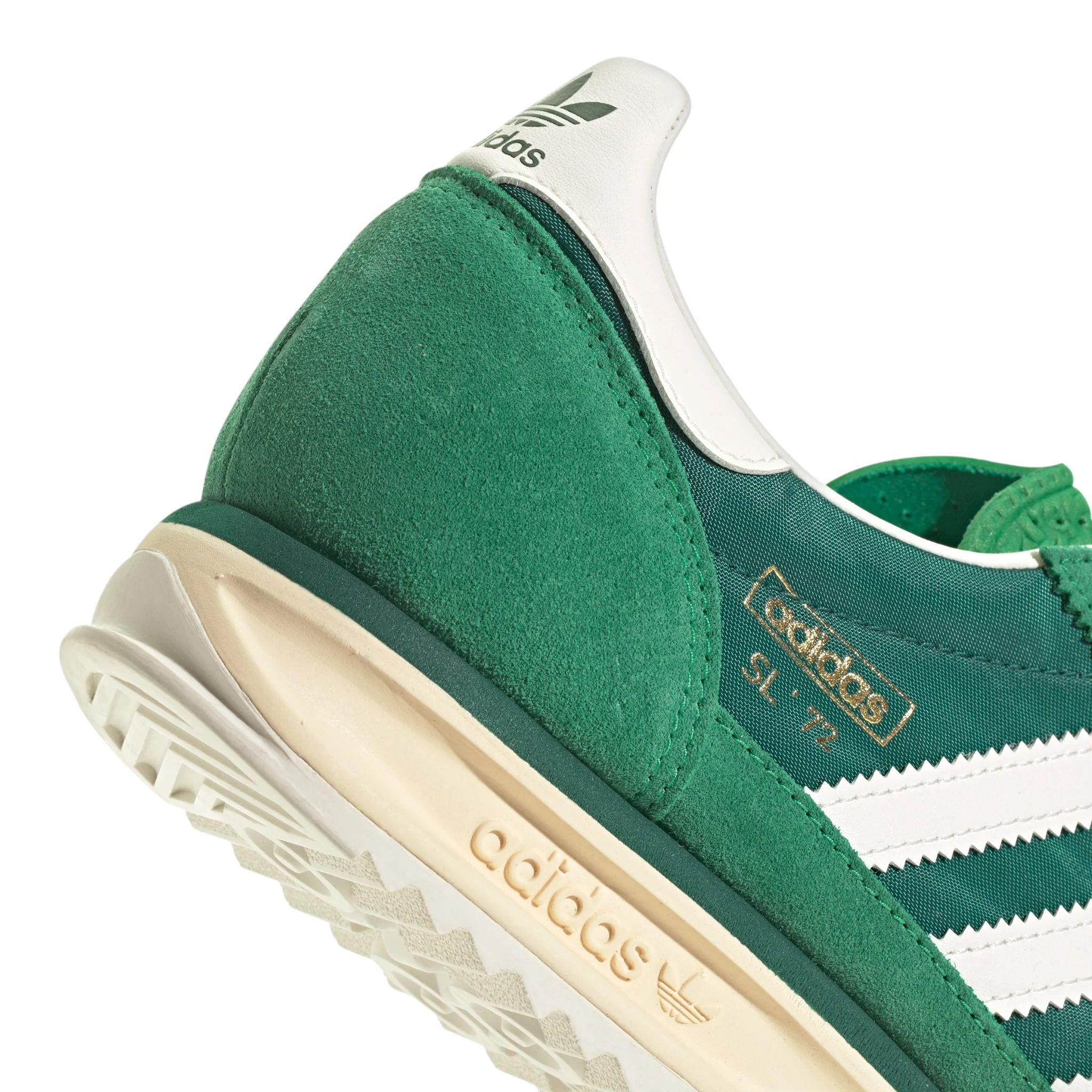 adidas Originals SL 72 RS Shoes - Collegiate Green / Core White - Image 5