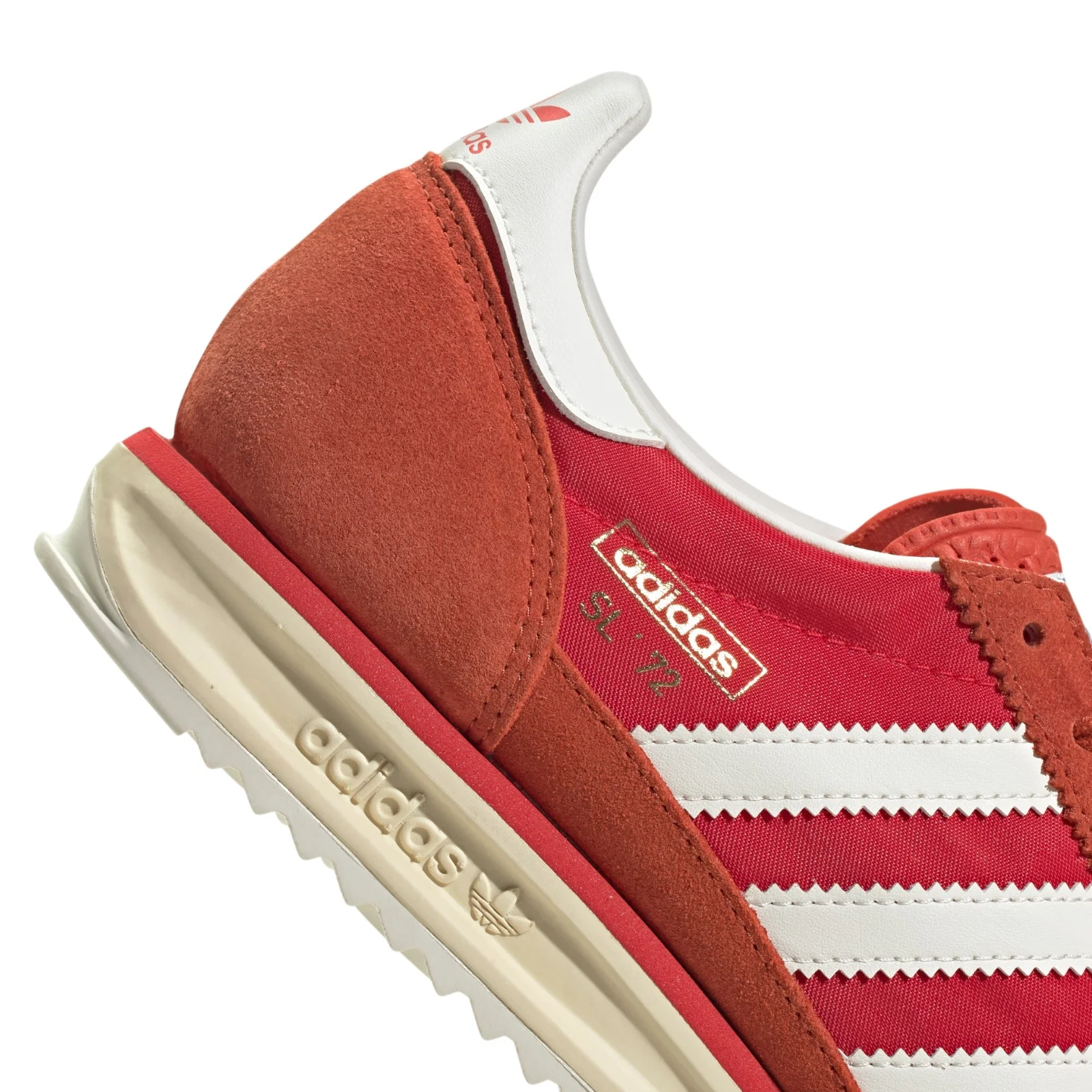 adidas Originals SL 72 RS Shoes - Preloved Red / Core White - Image 4