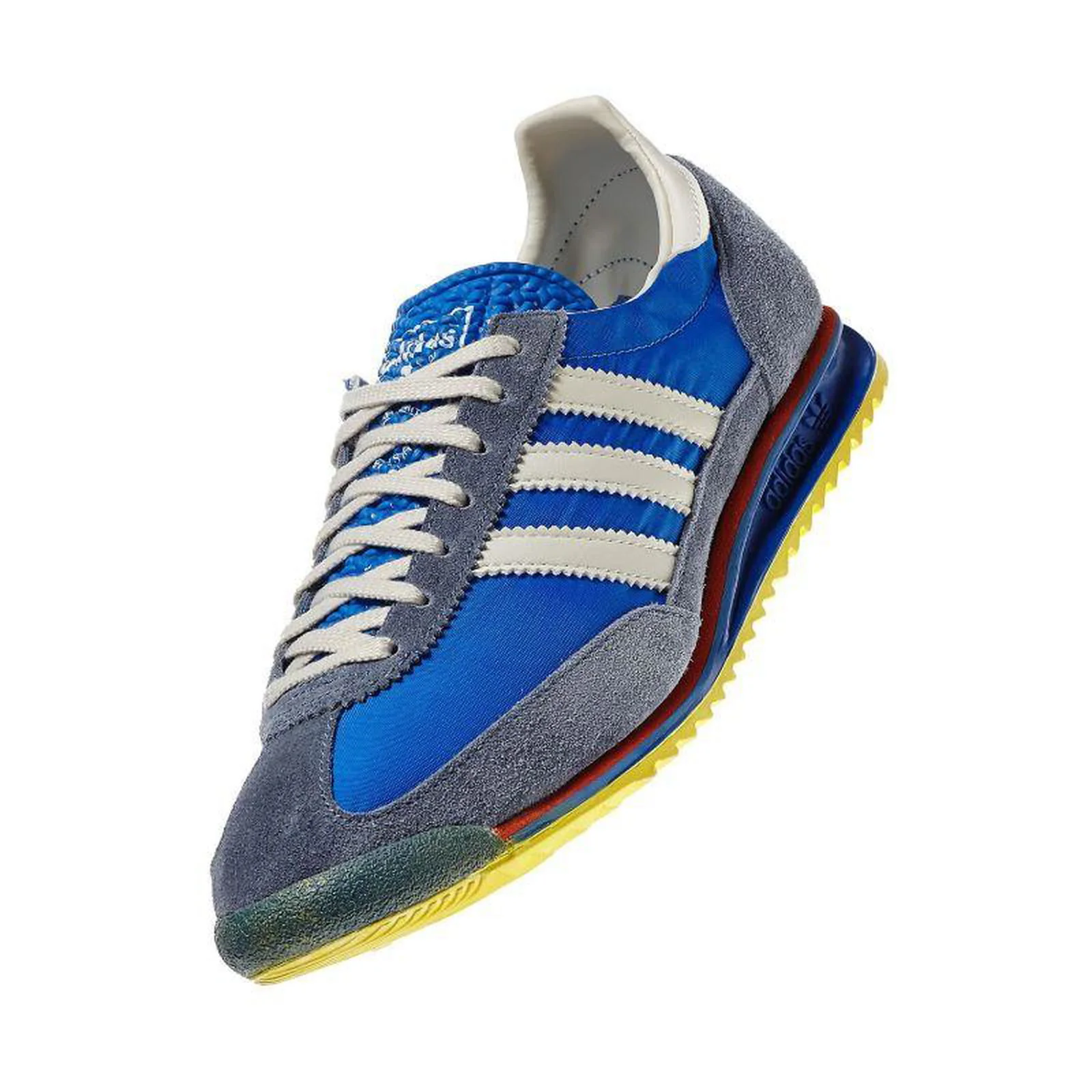 adidas Originals SL 72 Vintage Trainers - Air Force Blue - Image 2