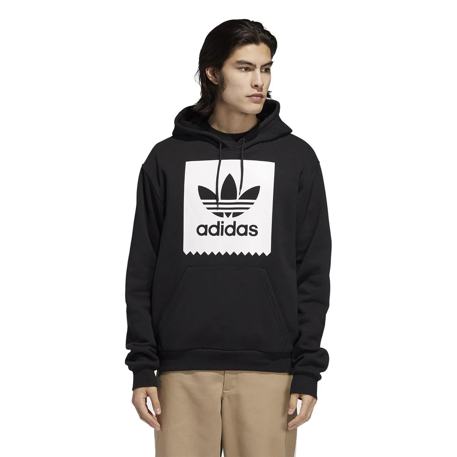 adidas Originals Solid BB Hoodie - Black - Image 3