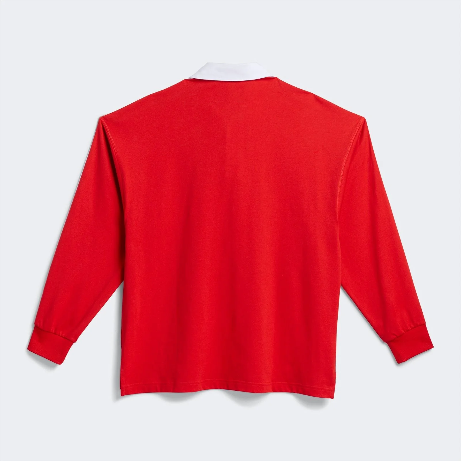 adidas Originals Solid Rugby Jersey - Red - Image 5