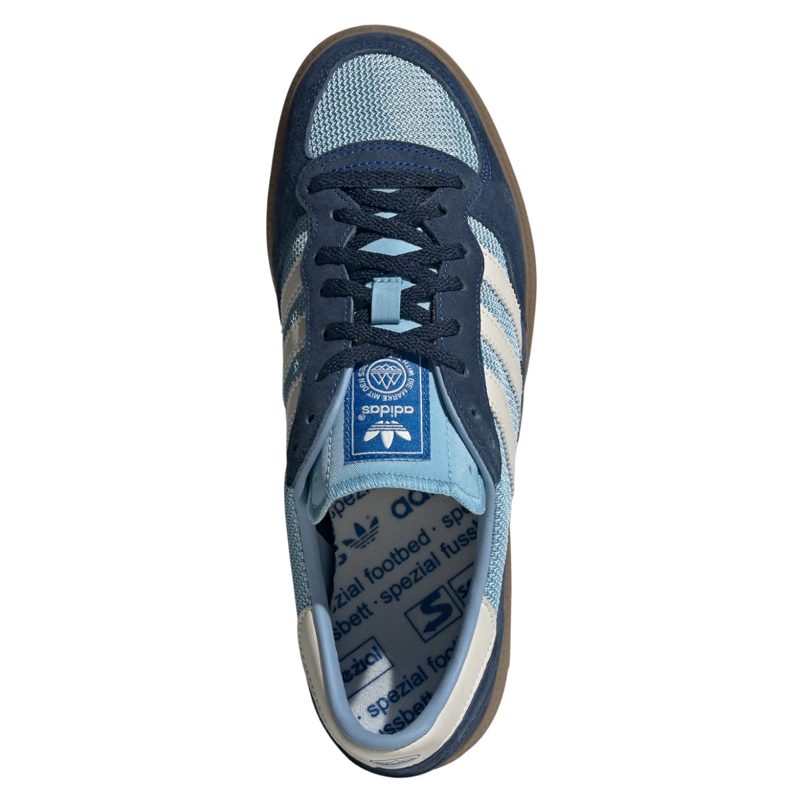 adidas Originals Spezial Handball Pro SPZL Trainers - Clear Blue / Chalk White - Image 6