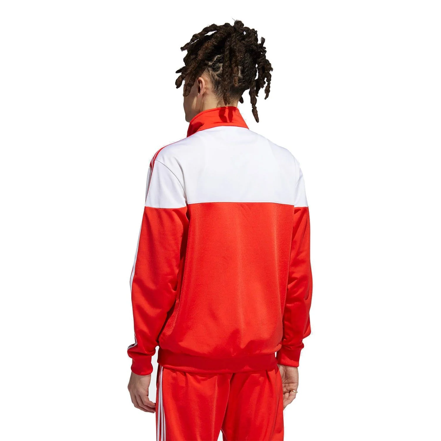 adidas Originals Split Firebird Track Top - Red - Image 3