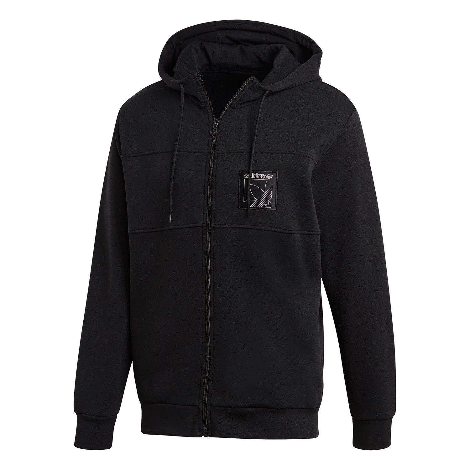 adidas Originals Sport Icon Full Zip Hoodie - Black