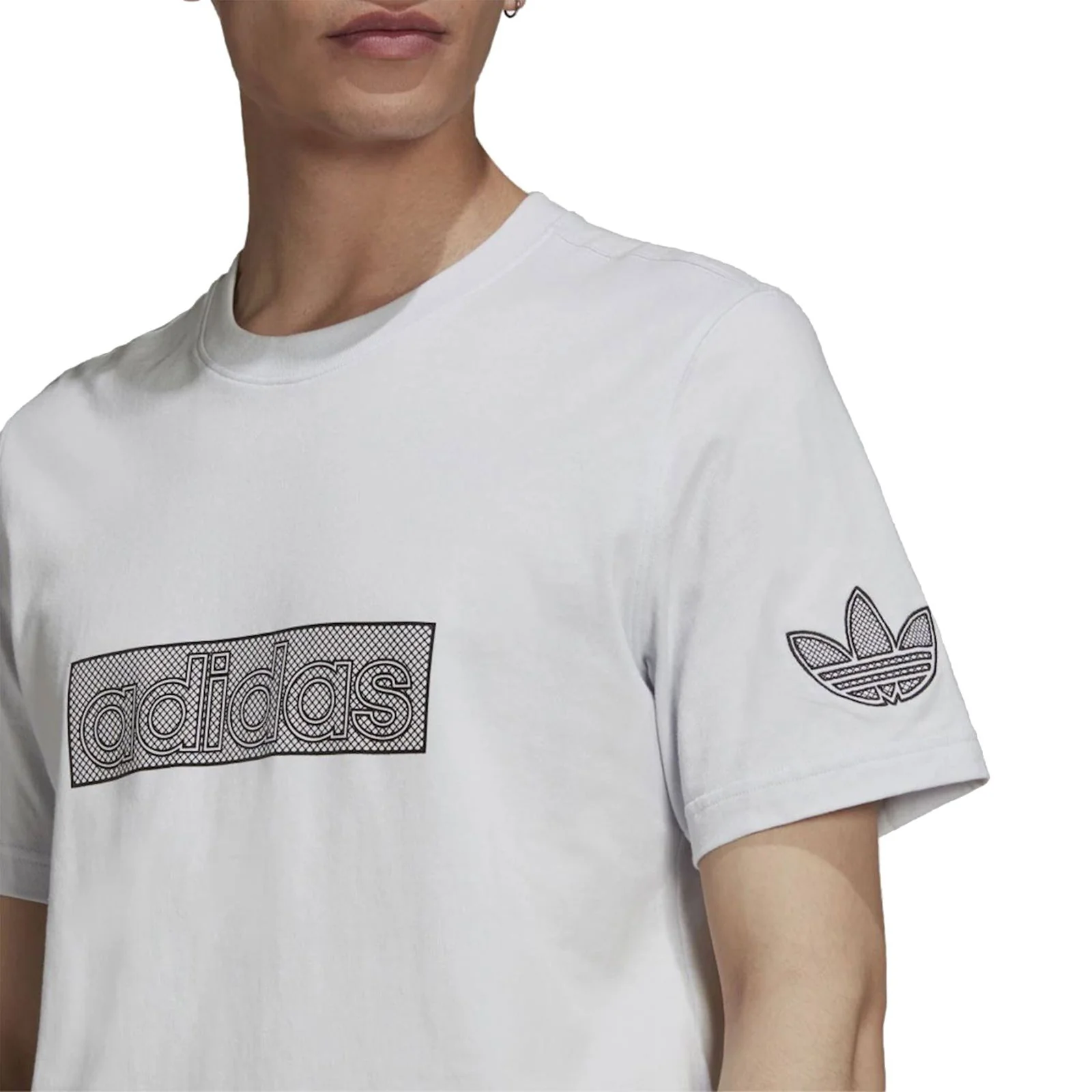 adidas Originals SPRT Logo Tee - White - Image 2