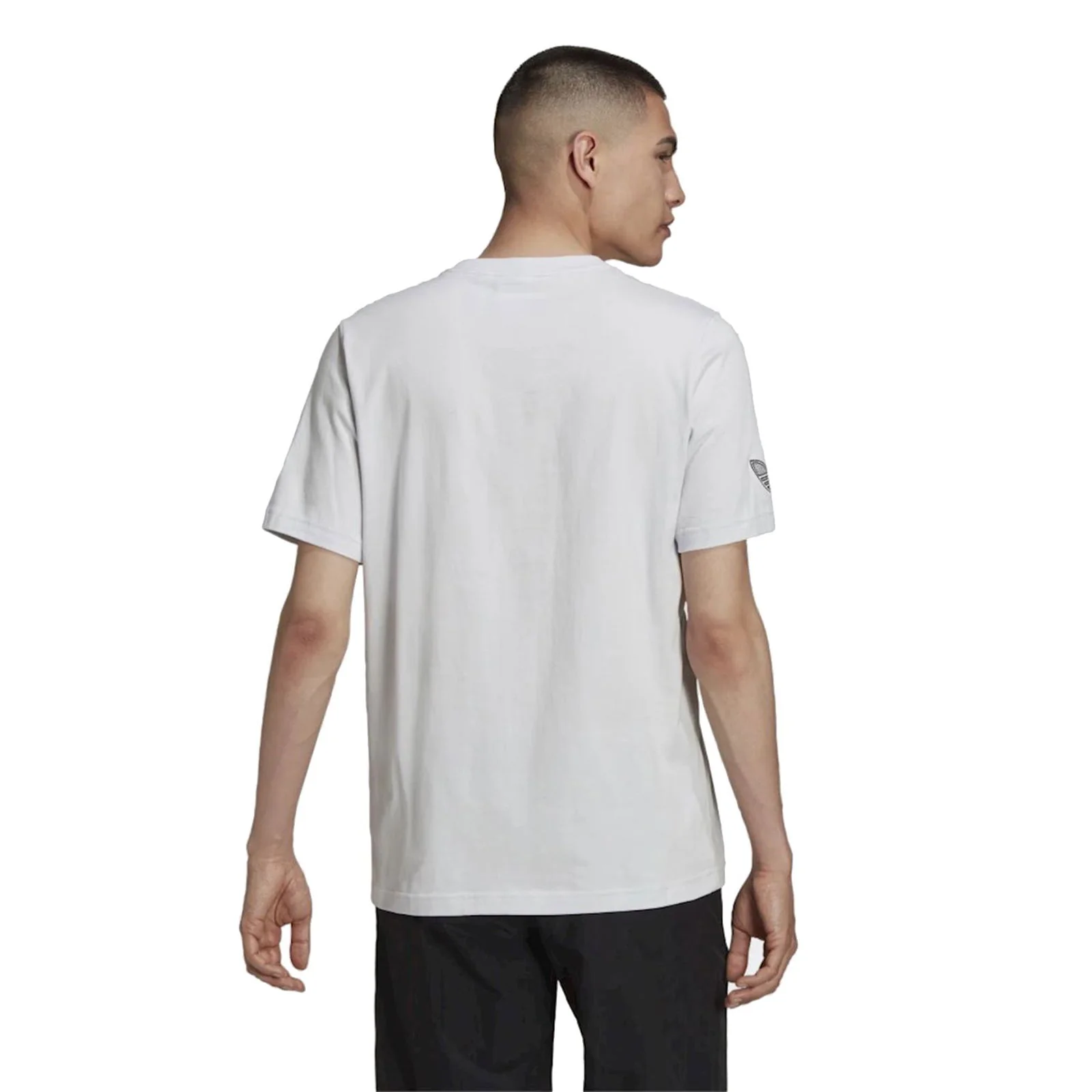 adidas Originals SPRT Logo Tee - White - Image 3