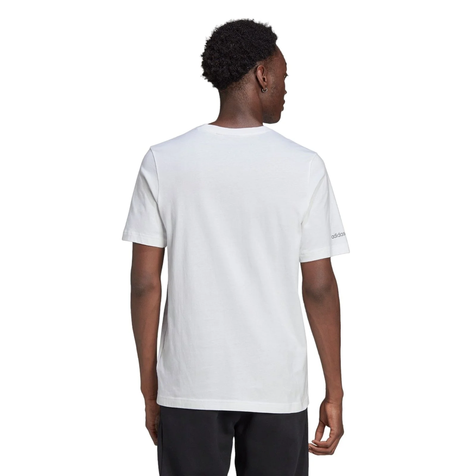 adidas Originals SPRT Outline Logo Tee - White - Image 4
