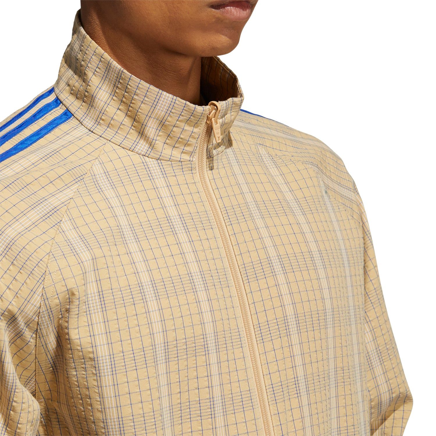 adidas Originals SPRT Stripe Track Jacket - Hazy Beige - Image 4