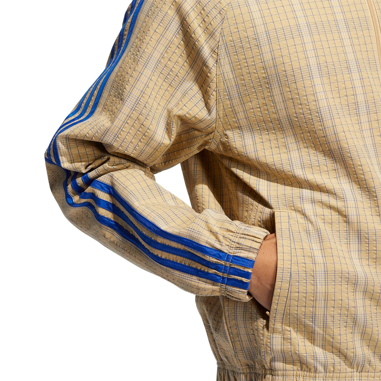 adidas Originals SPRT Stripe Track Jacket - Hazy Beige - Image 5