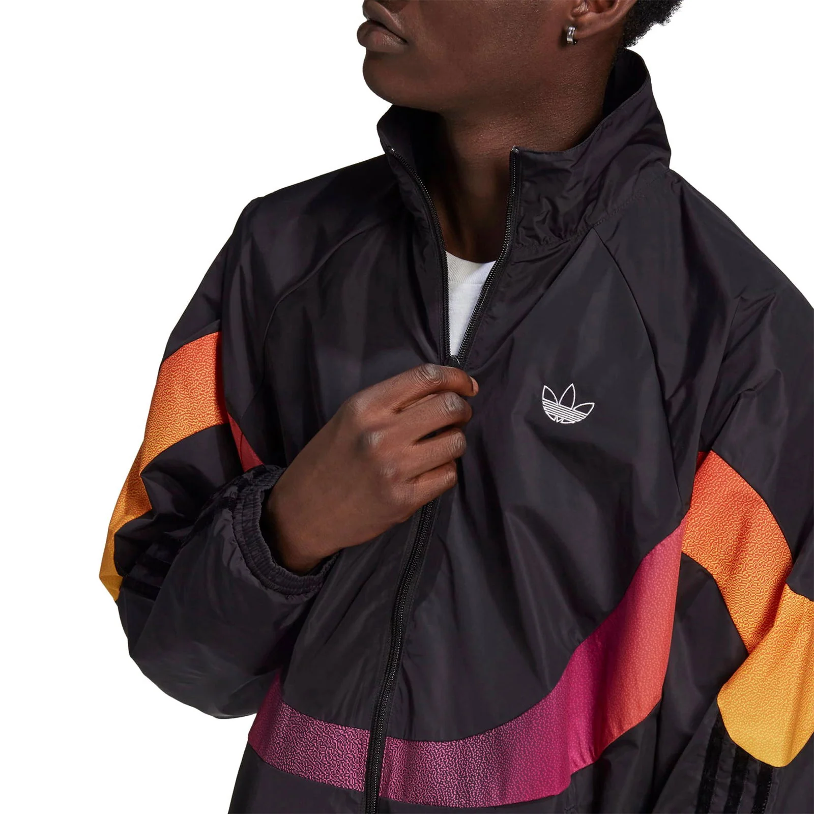 adidas Originals SPRT Supersport Woven Track Top - Black - Image 4