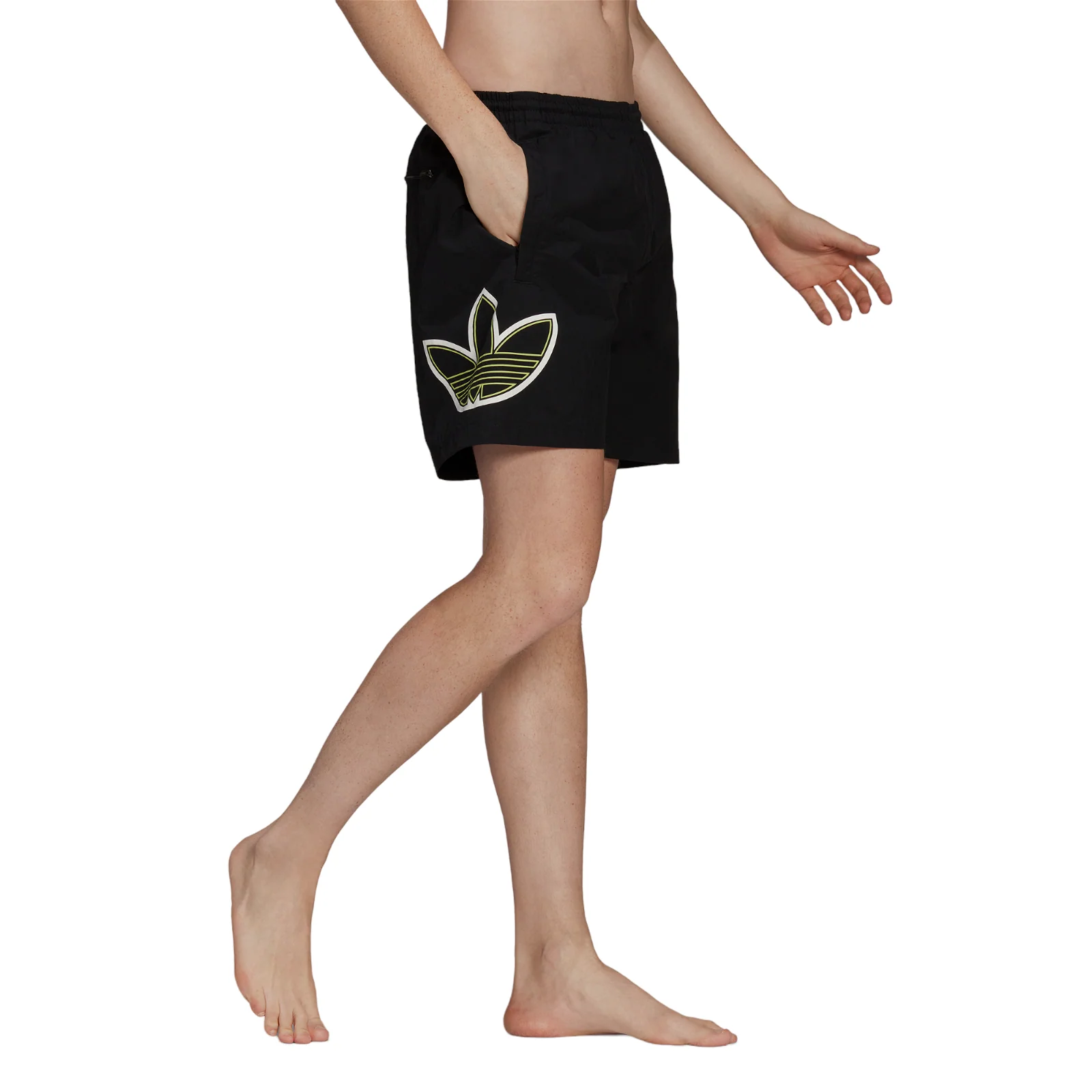 adidas Originals SPRT Swim Shorts - Black - Image 4