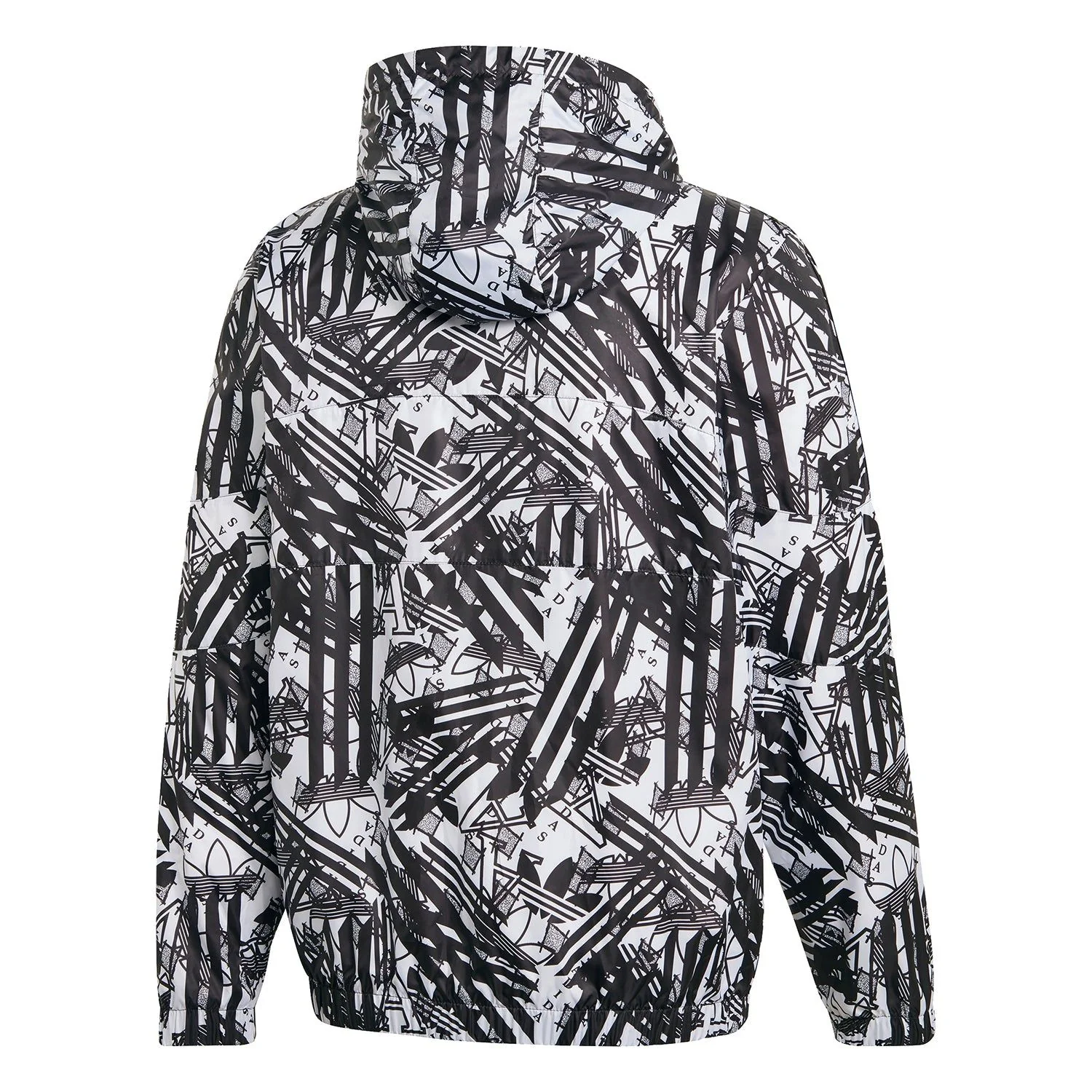 adidas Originals SPRT Windbreaker - Black / White - Image 2