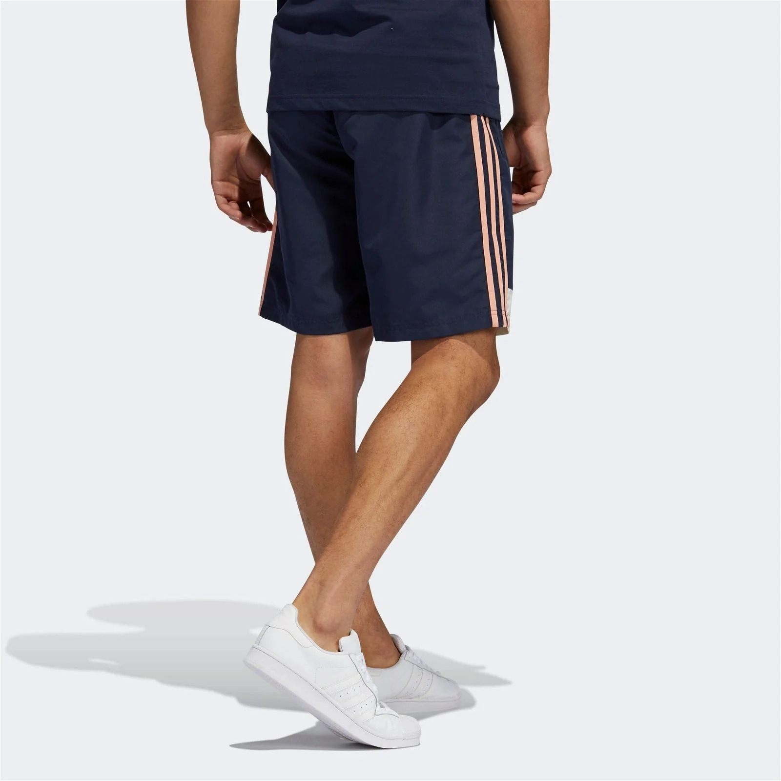 adidas Originals SPRT Woven Shorts - Legend Ink / Cream White - Image 3