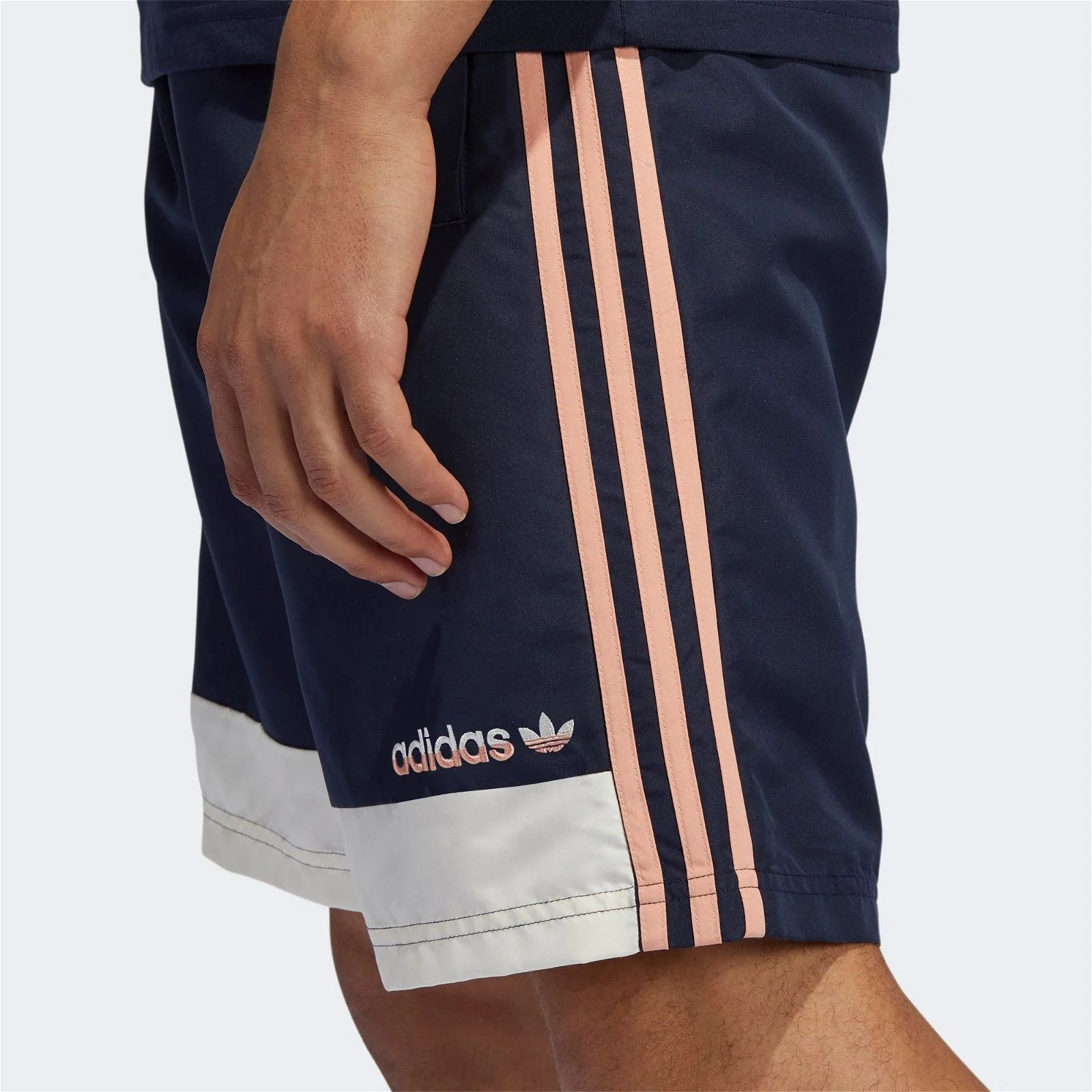 adidas Originals SPRT Woven Shorts - Legend Ink / Cream White - Image 4