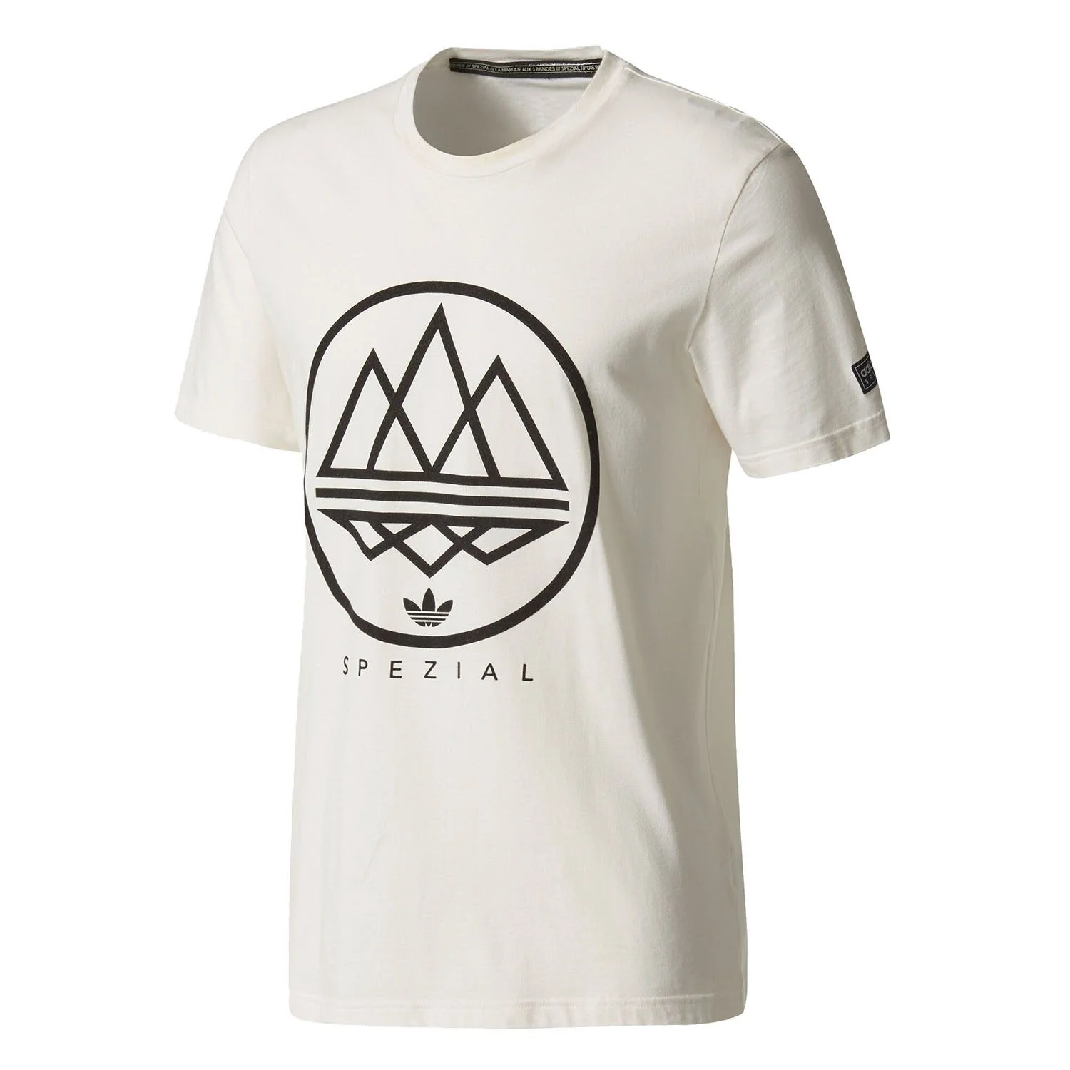 adidas Originals SPZL MOD Trefoil Tee - Chalk White & Punjab