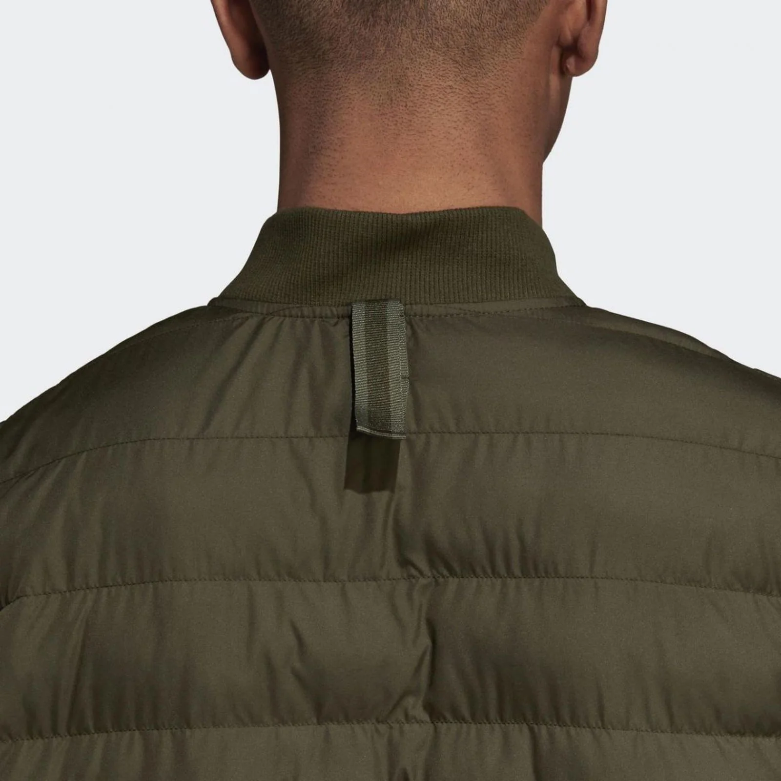 adidas Originals SST Superstar Outdoor Down Jacket - Night Cargo Green - Image 6