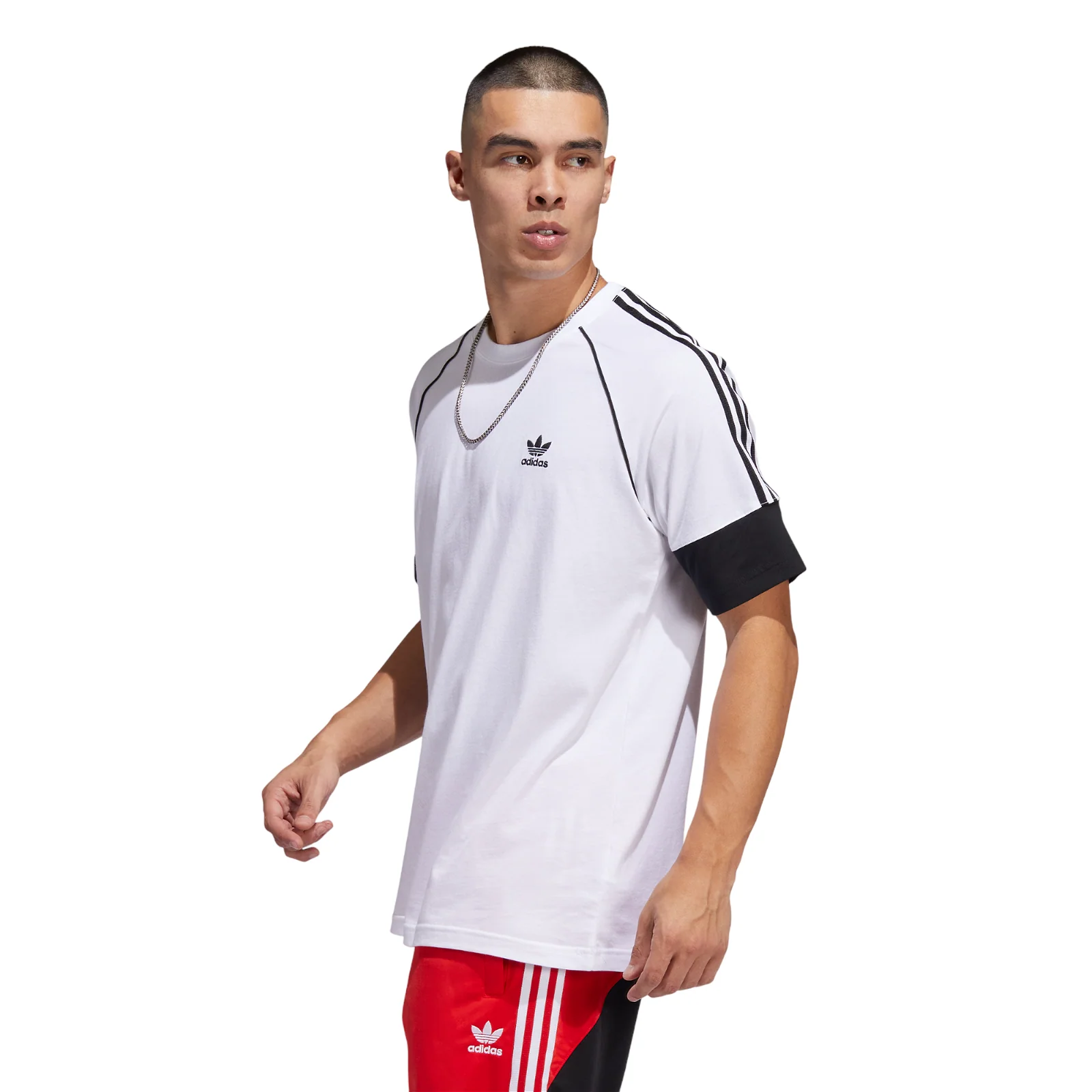 adidas Originals SST Superstar Spirit Tee - White/Black - Image 3